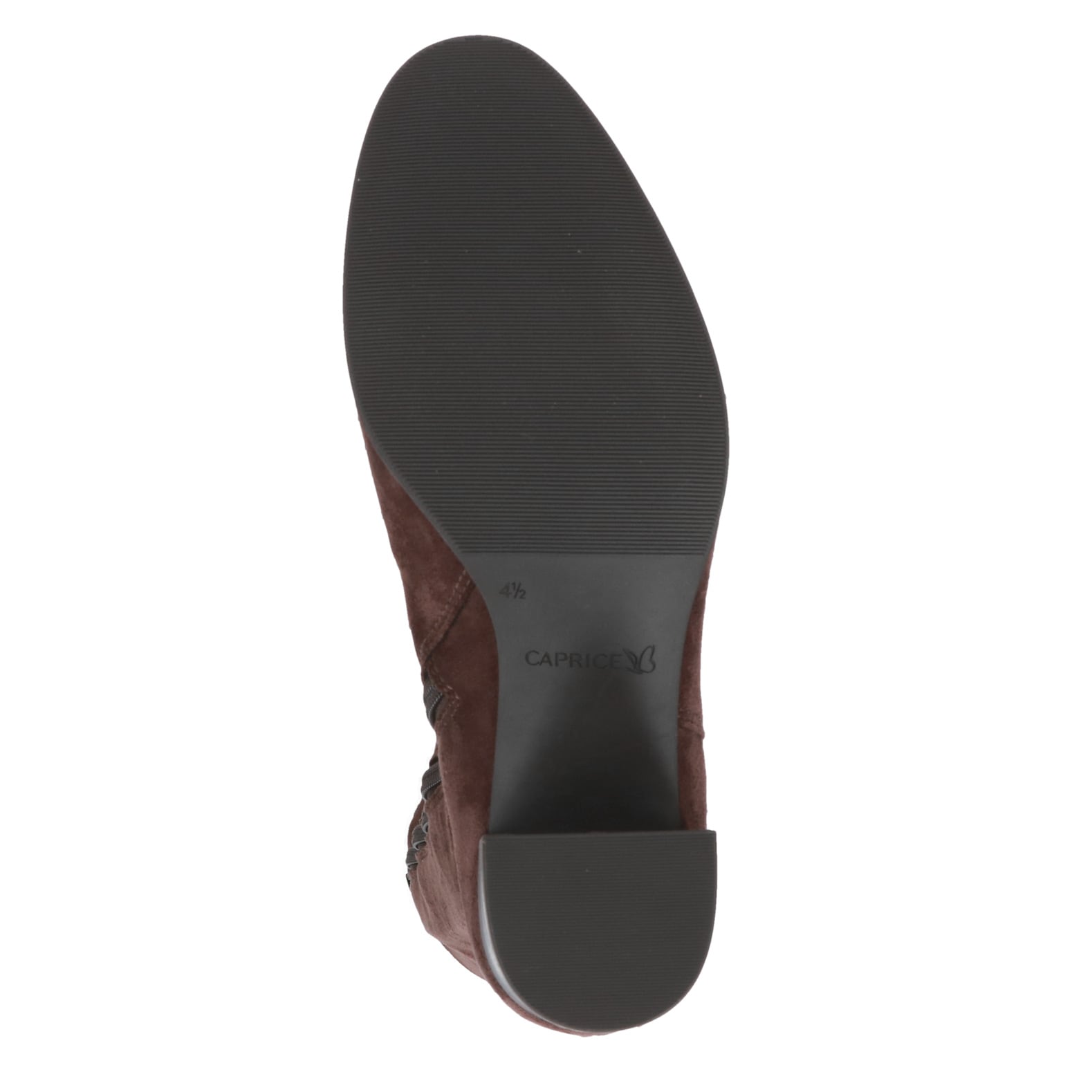 Caprice Stiefel, Blockabsatz, Langschaftstiefel in eleganter, runder Form