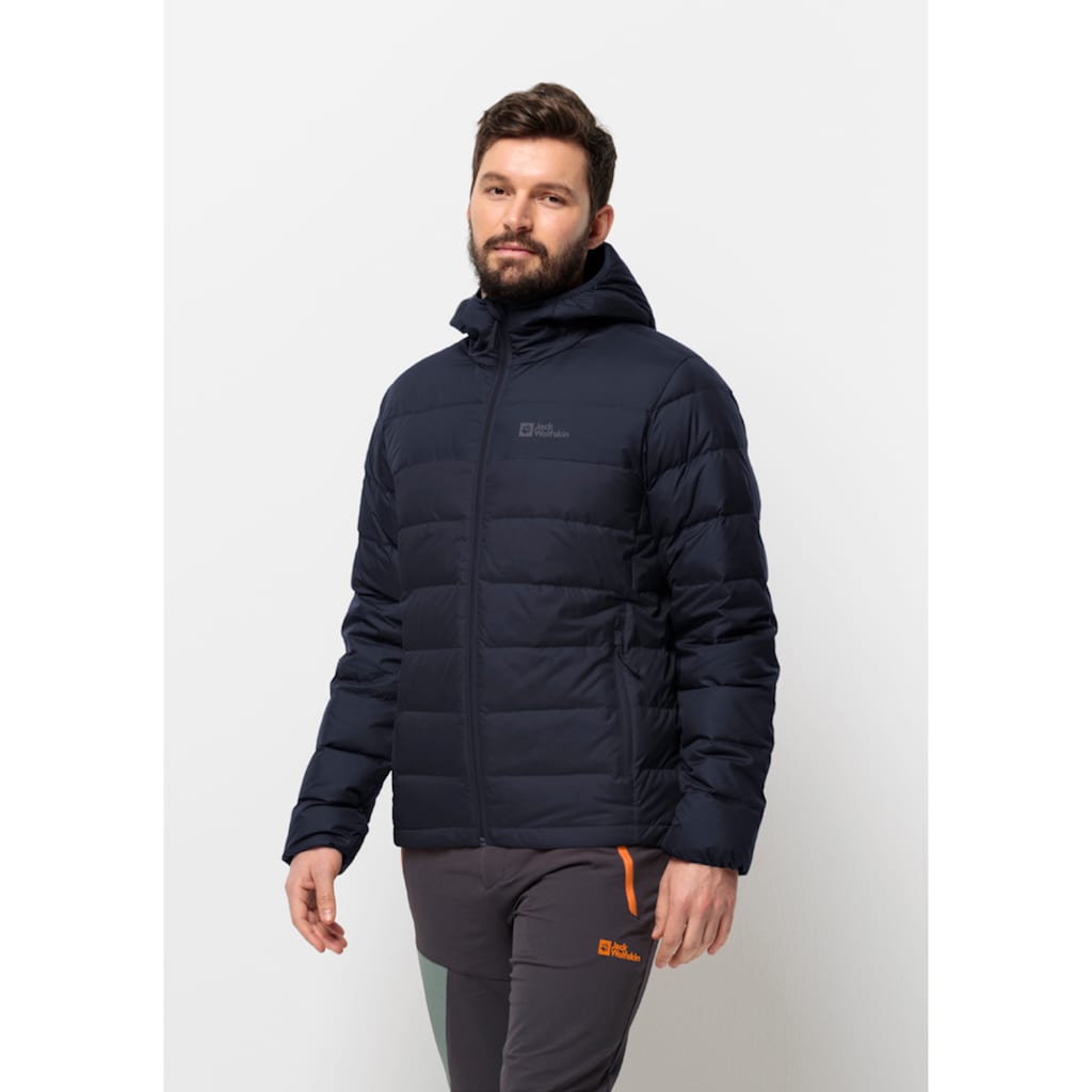 Jack Wolfskin Daunenjacke »ATHER DOWN HOODY M«, mit Kapuze