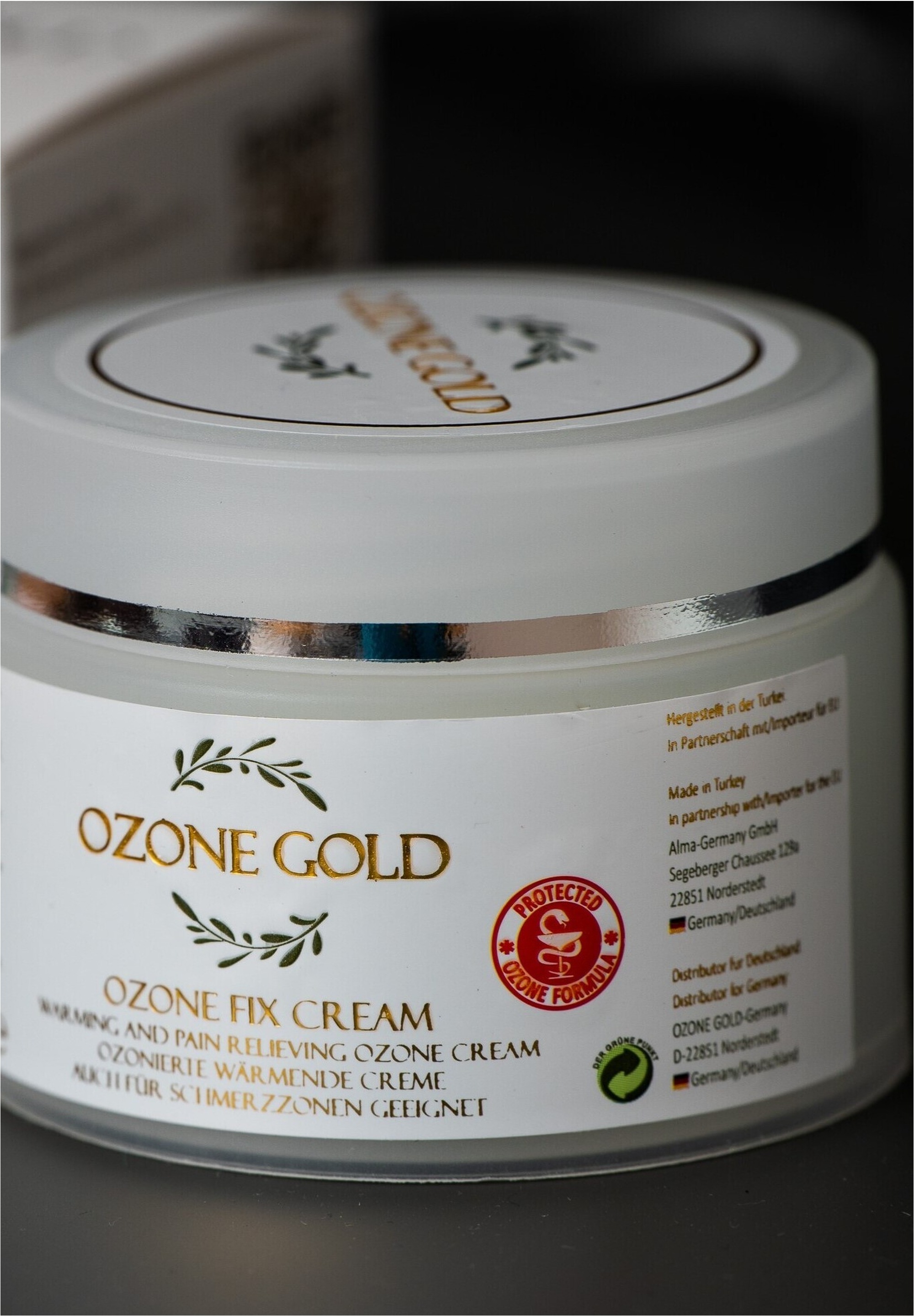 OZONE GOLD Körpercreme »OZON FIX«, (1 tlg.), mit schmerzlindernder Wirkung & natürlichen Ölen