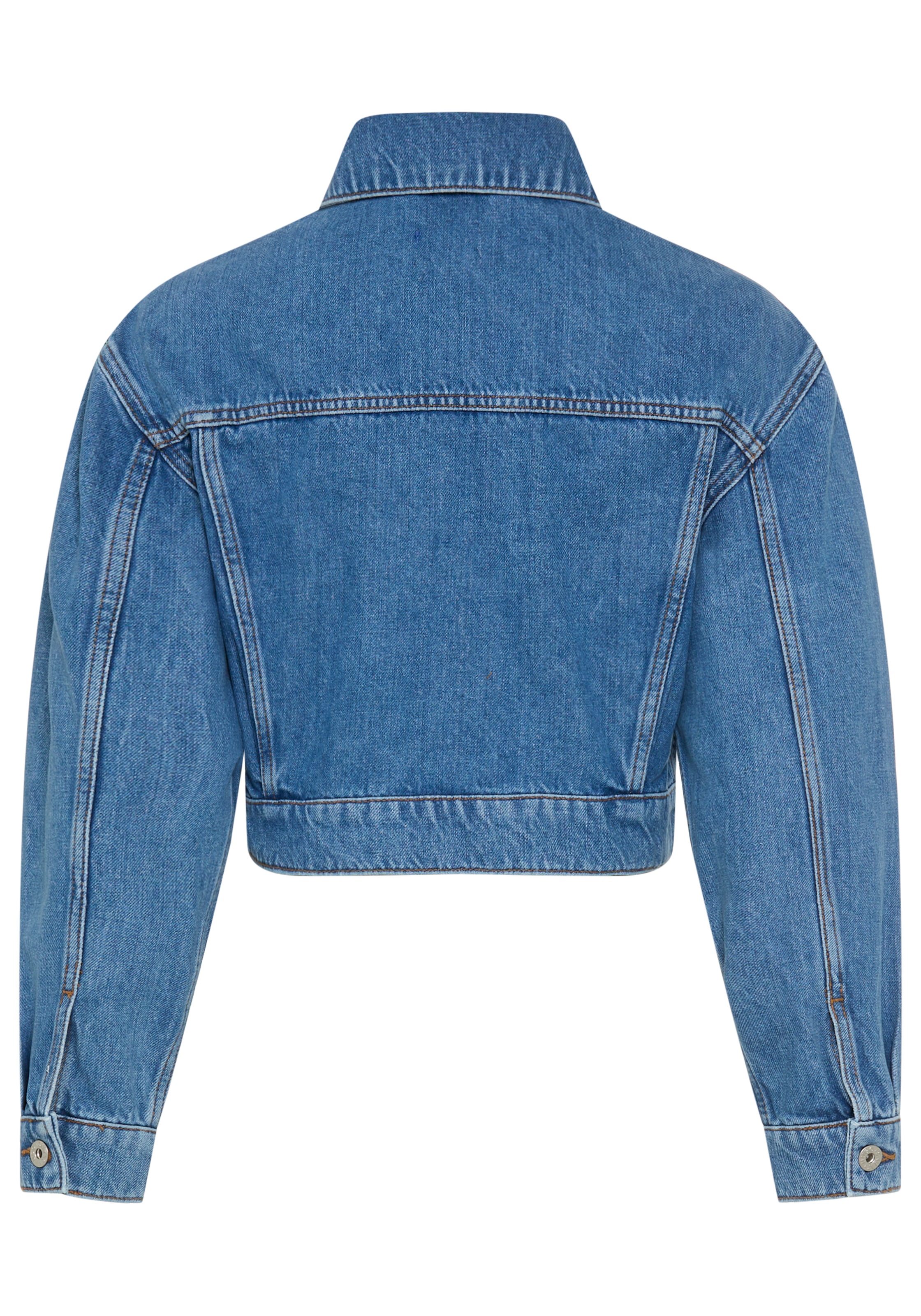 HUGO Blue Jeansjacke »Galatea« in Cropped-Länge