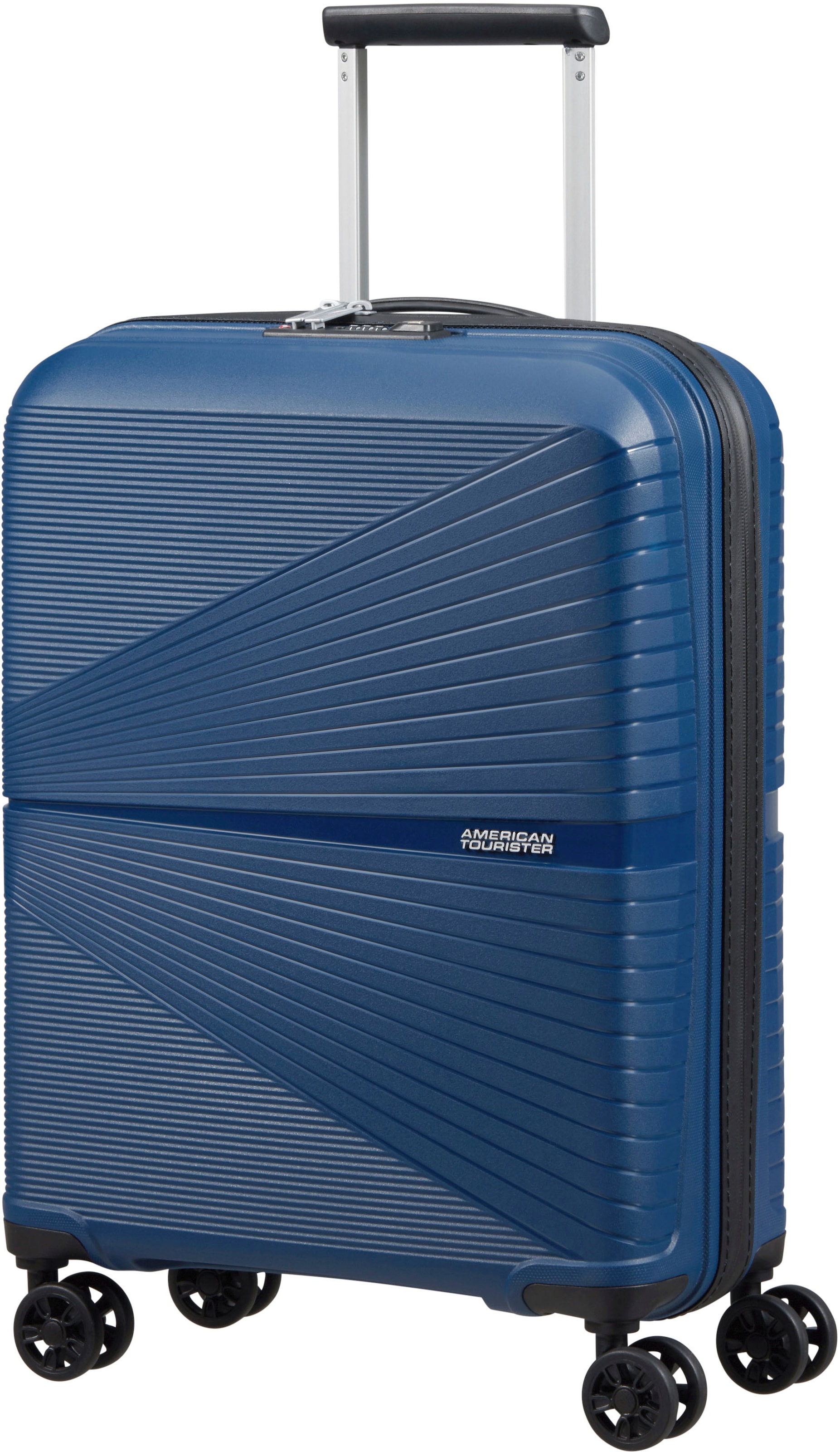 American Tourister Hartschalen-Trolley "AIRCONIC 55", 4 St. Rollen, Handgepäck Reisekoffer Trolley TSA-Zahlenschloss