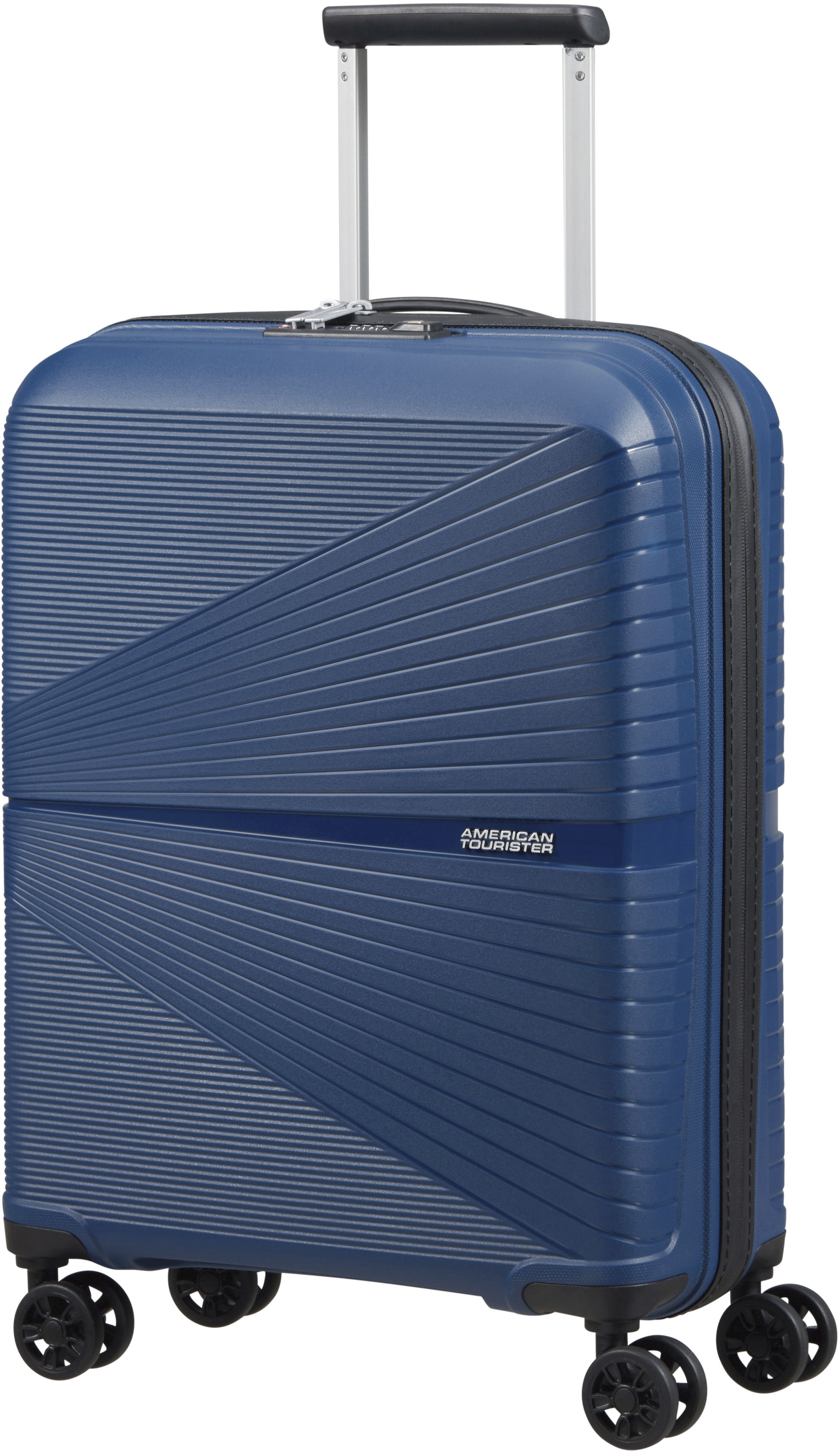 Hartschalen-Trolley "AIRCONIC, in verschieden Farben und Größen", AMERICAN TOURISTER, blau, Polypropylen, Koffer, Koffer Reisegepäck Koffer