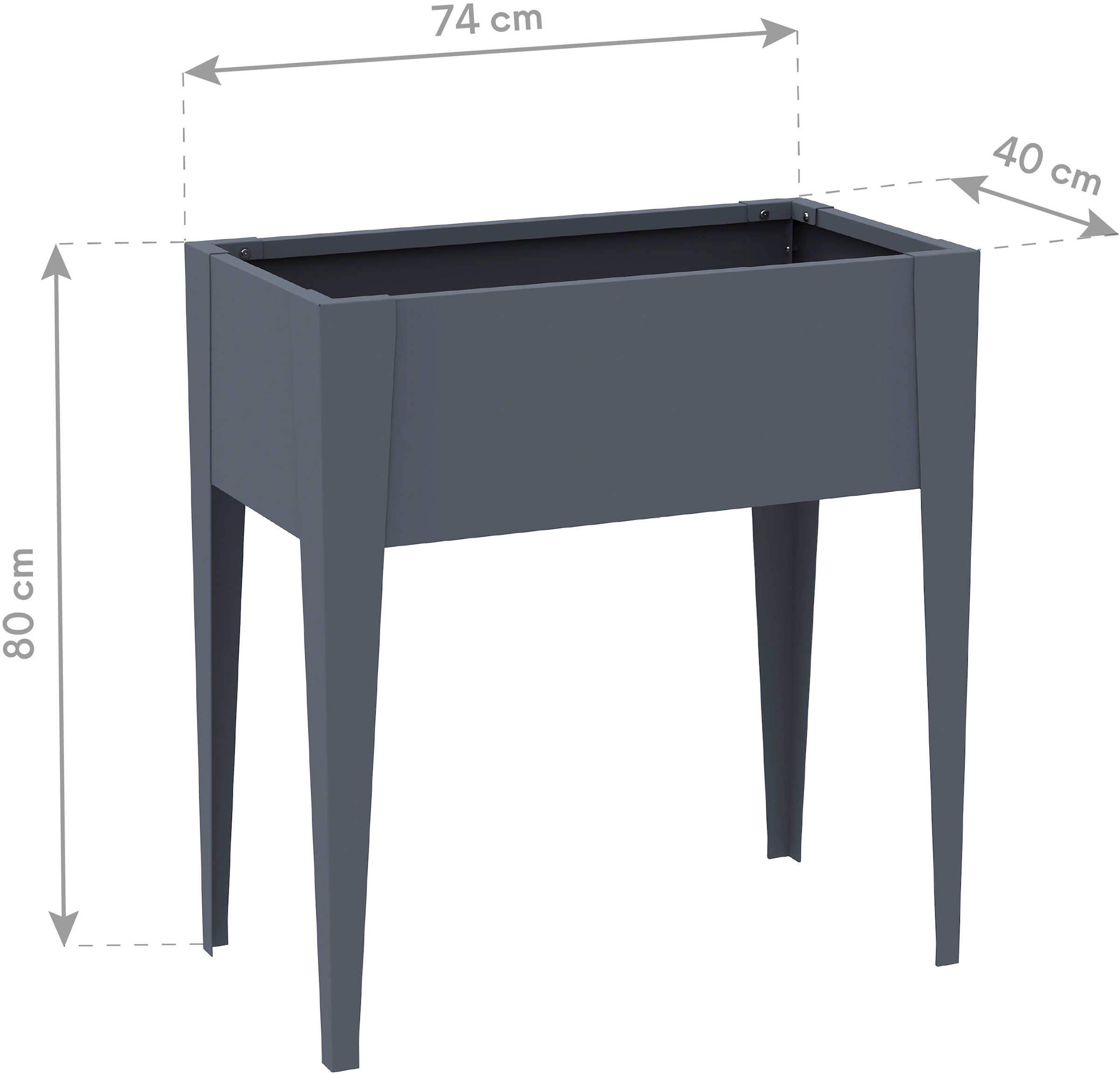 WESTMANN Hochbeet »Vedura S« BxTxH: 74x40x80 cm
