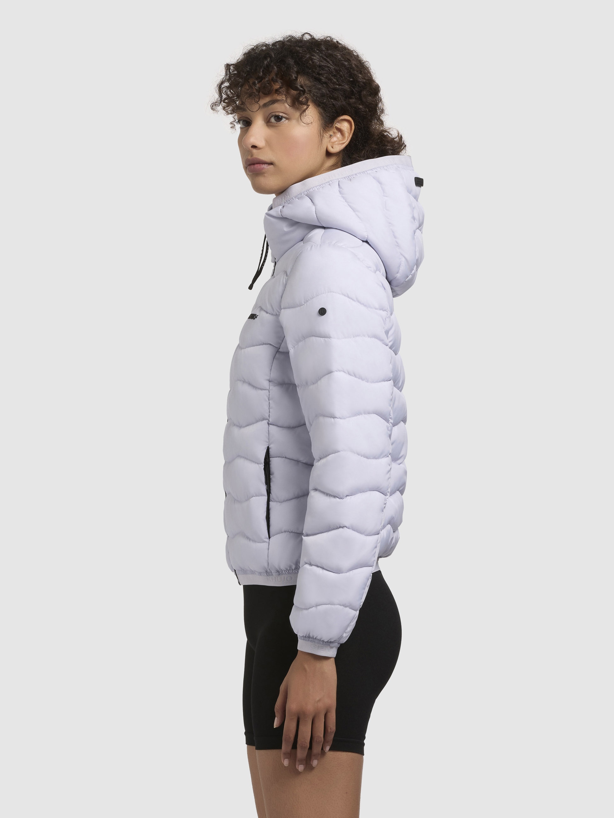 khujo Steppjacke »NARGO«, mit Kapuze