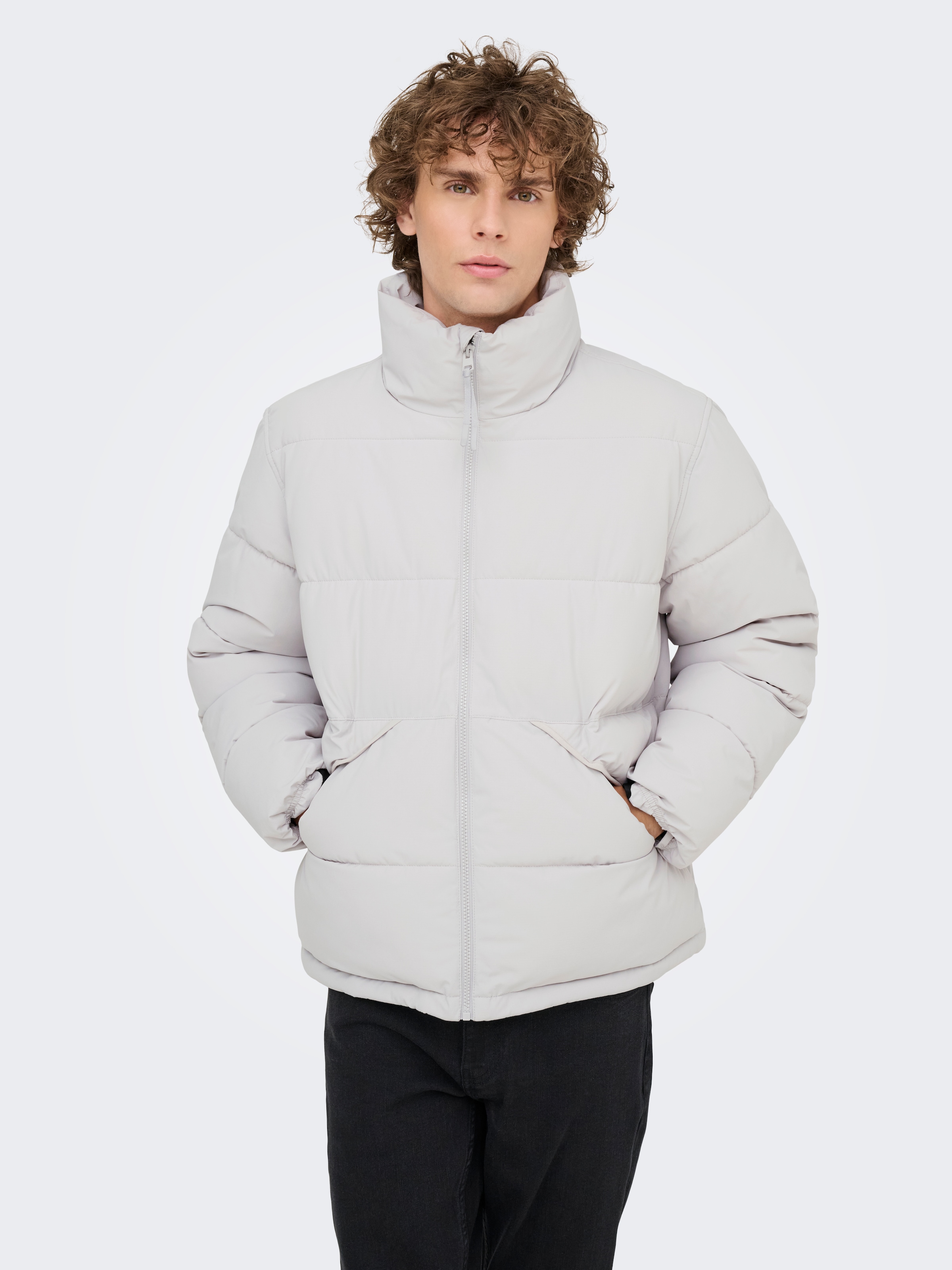 ONLY & SONS Steppjacke "ONSPACK LIFE PUFFER JACKET OTW", ohne Kapuze günstig online kaufen