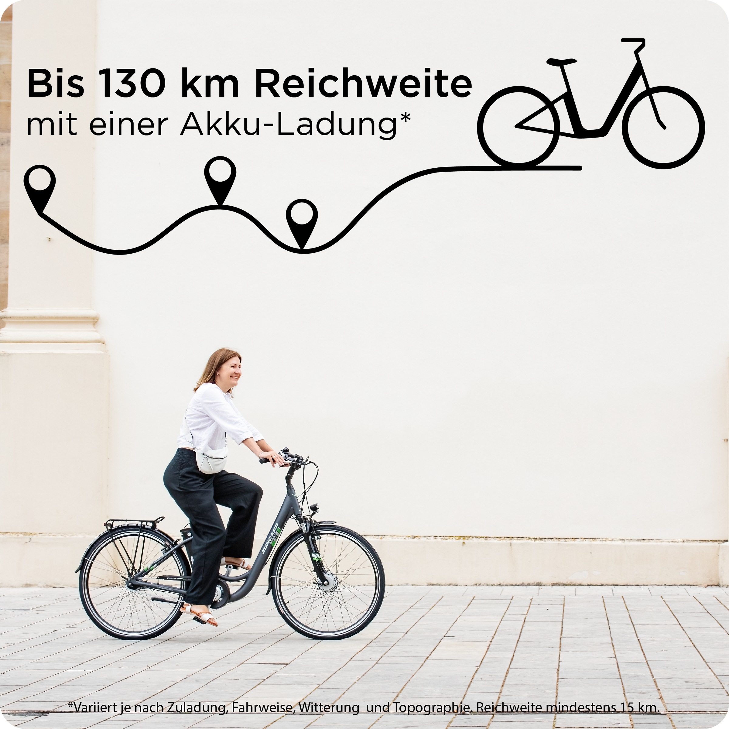 Zündapp "Green 2.7" 3 Gang Shimano Nexus Schaltwerk Nabenschaltung Frontmotor 250 W Pedelec, Elektrofahrrad für Damen u. Herren