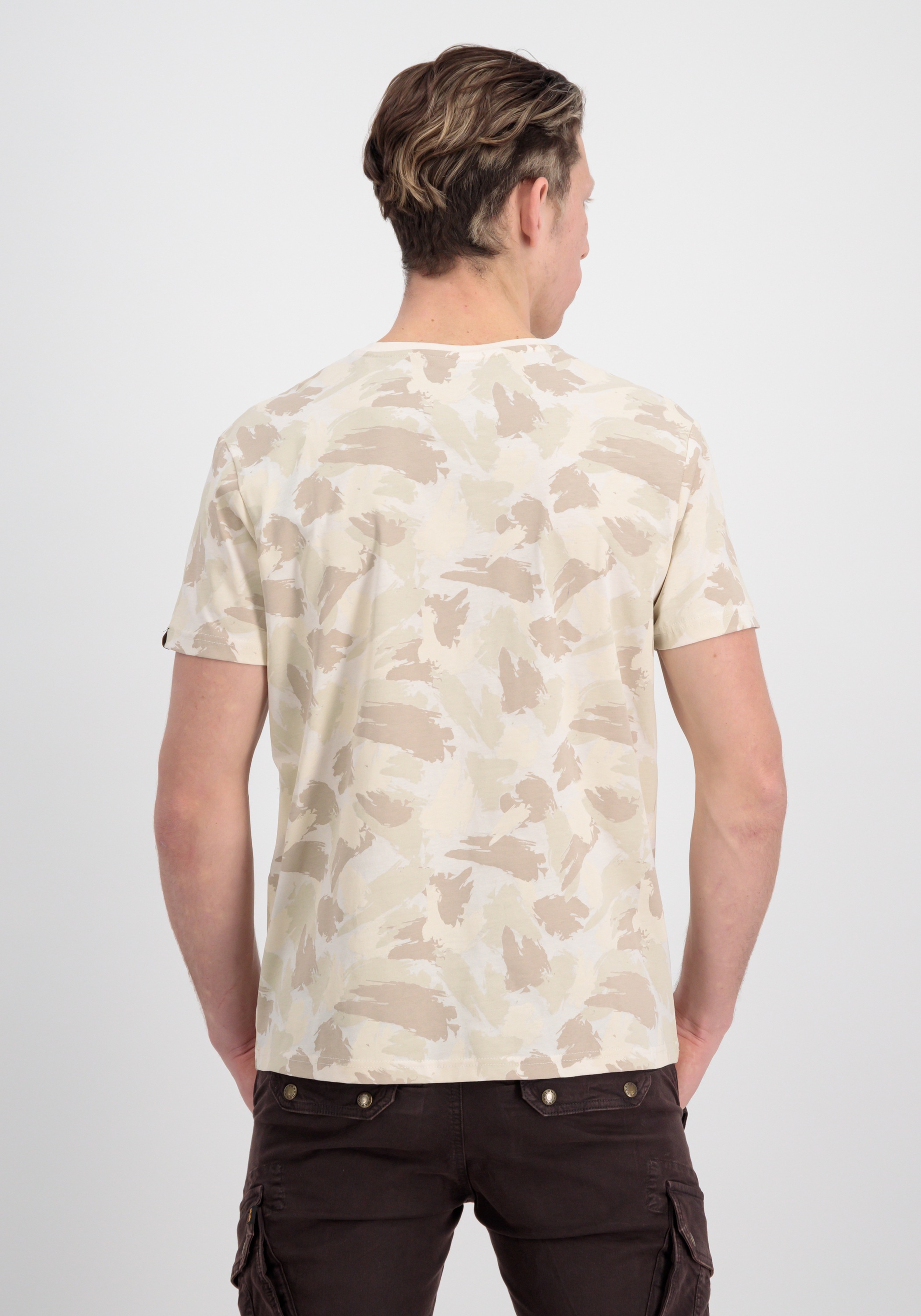 Alpha Industries T-Shirt »Alpha Industries Men - T-Shirts Basic T-Shirt SL Camo«