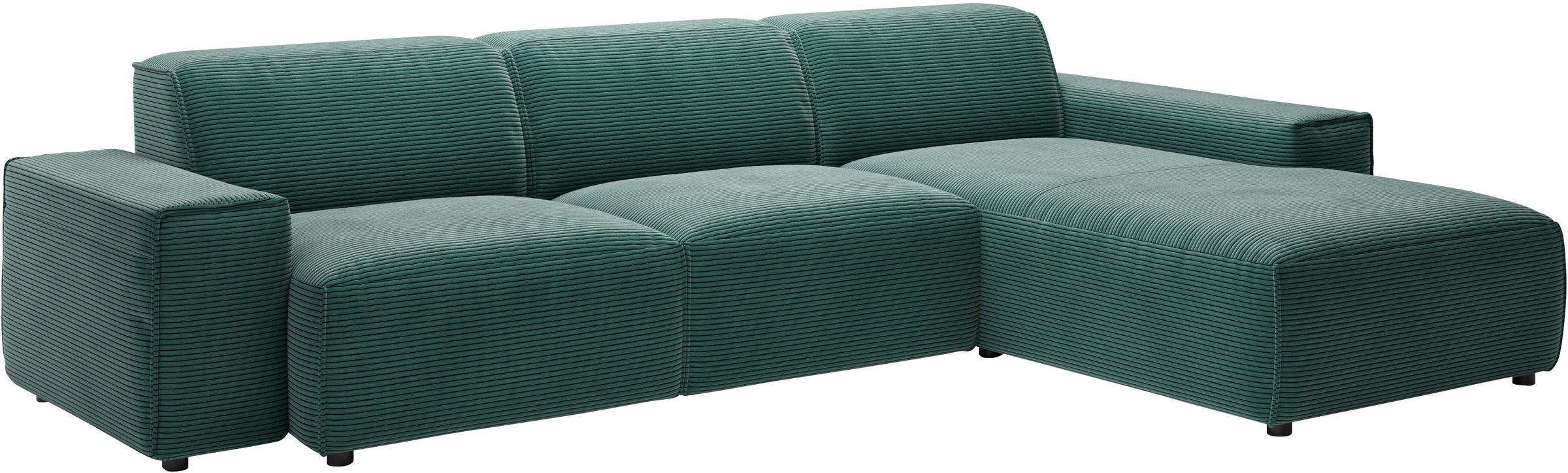 andas Ecksofa »Glimminge auch in Breitcord, Feincord, Bouclé + Easy care-Bezug«, L-Form, Breite 294, Zierkissen