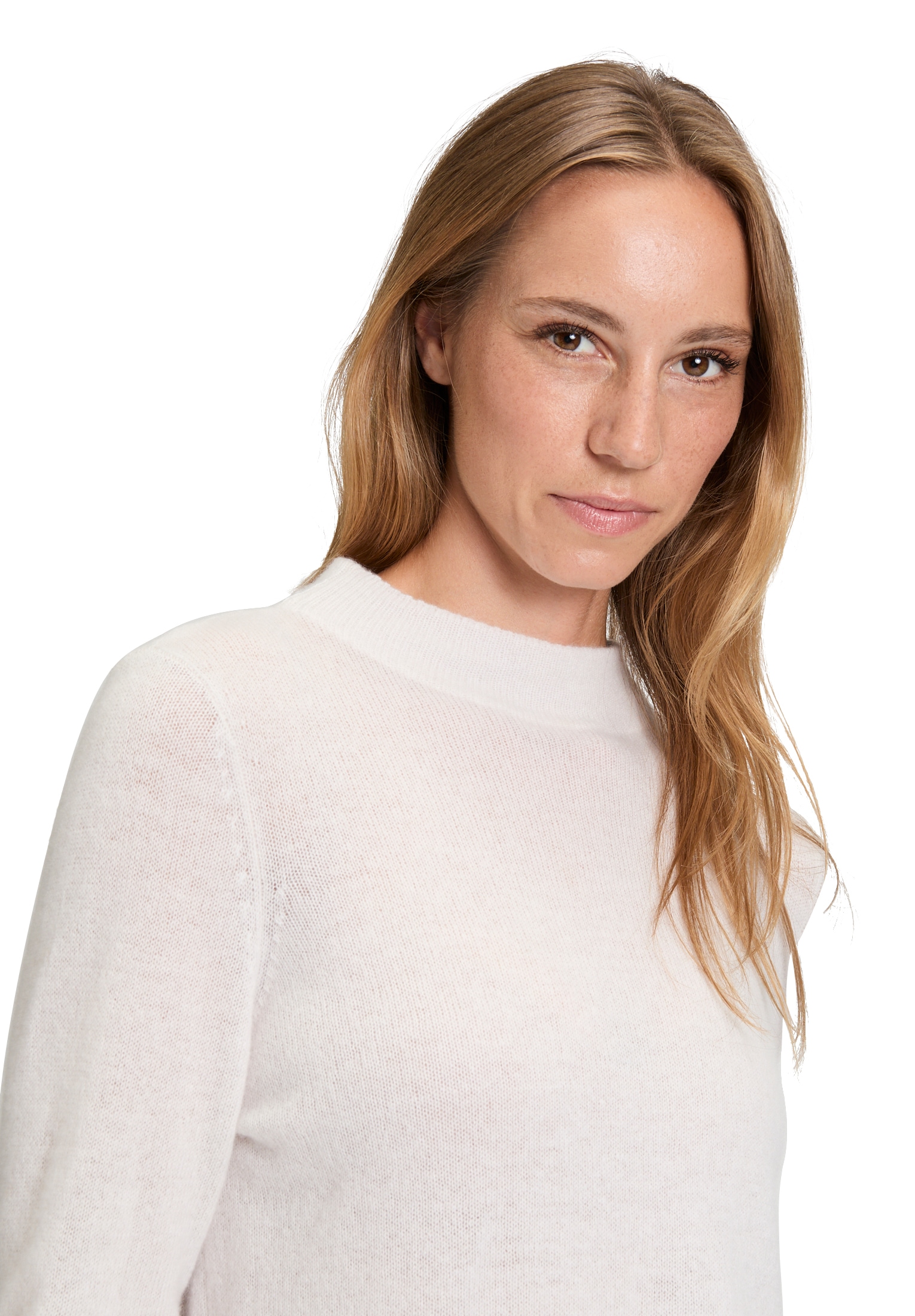 Betty Barclay Strickpullover »Betty Barclay Damen Kaschmir-Pullover mit Stehkragen«, (1 tlg.)