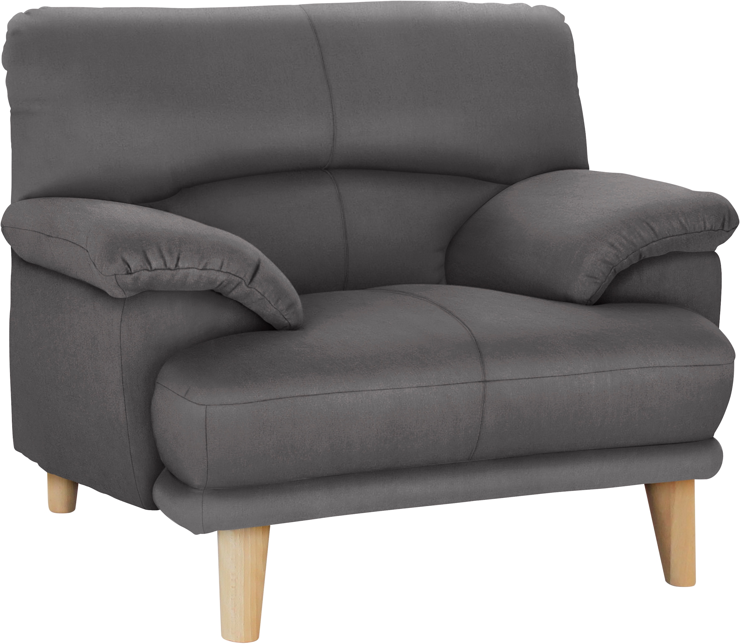 TRENDMANUFAKTUR Sessel »Cecilia, Loungesessel, italienisches Design, bequeme...