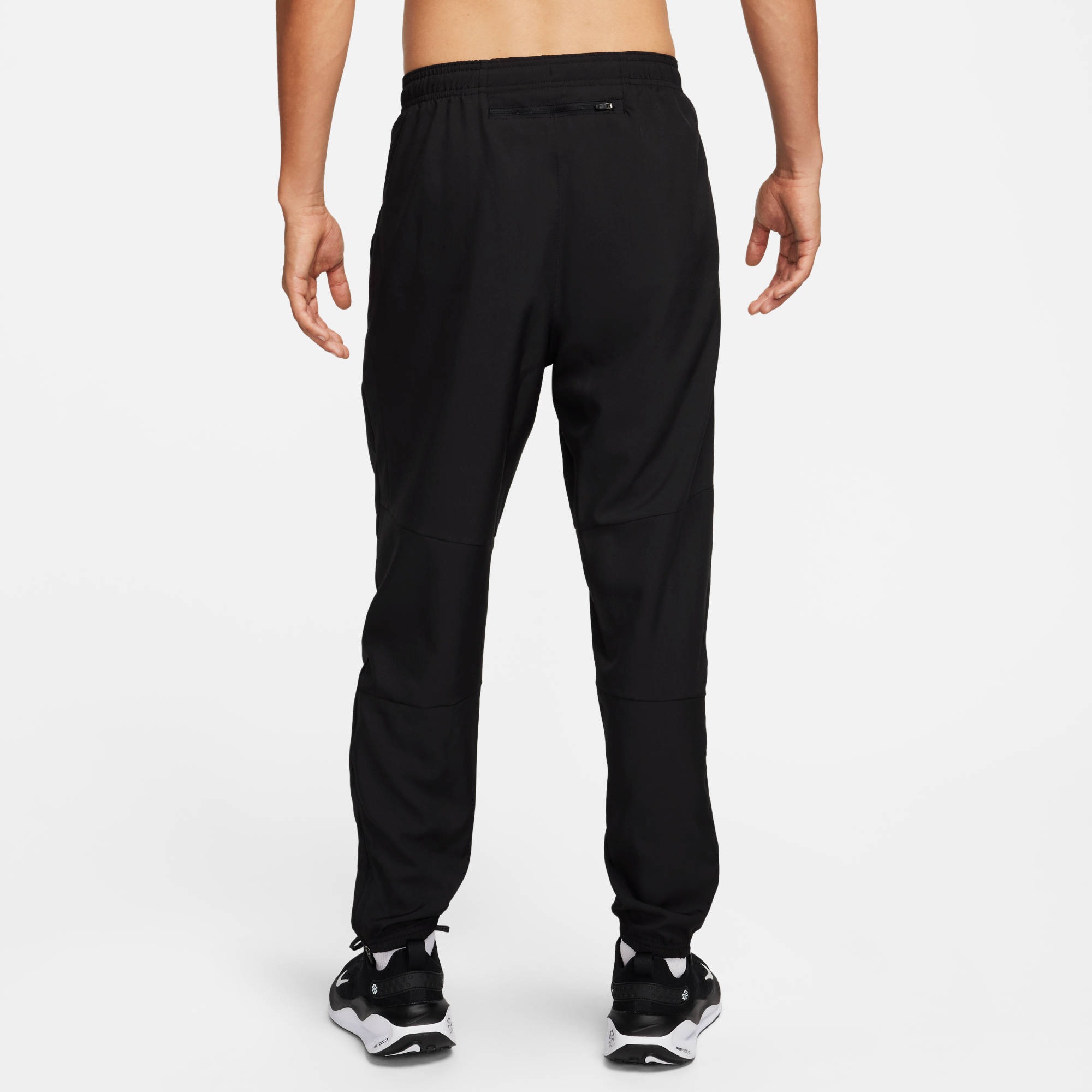 Laufhose NIKE "M NK DF CHALLENGR WVN PANT", Herren, Gr. XXL, N-Gr, schwarz, schwarz, reflective silv, Obermaterial: 100% Polyester, Hosen Laufhose, leichtes Material, atmungsaktiv, mit Bündchen und Reißverschluss 8