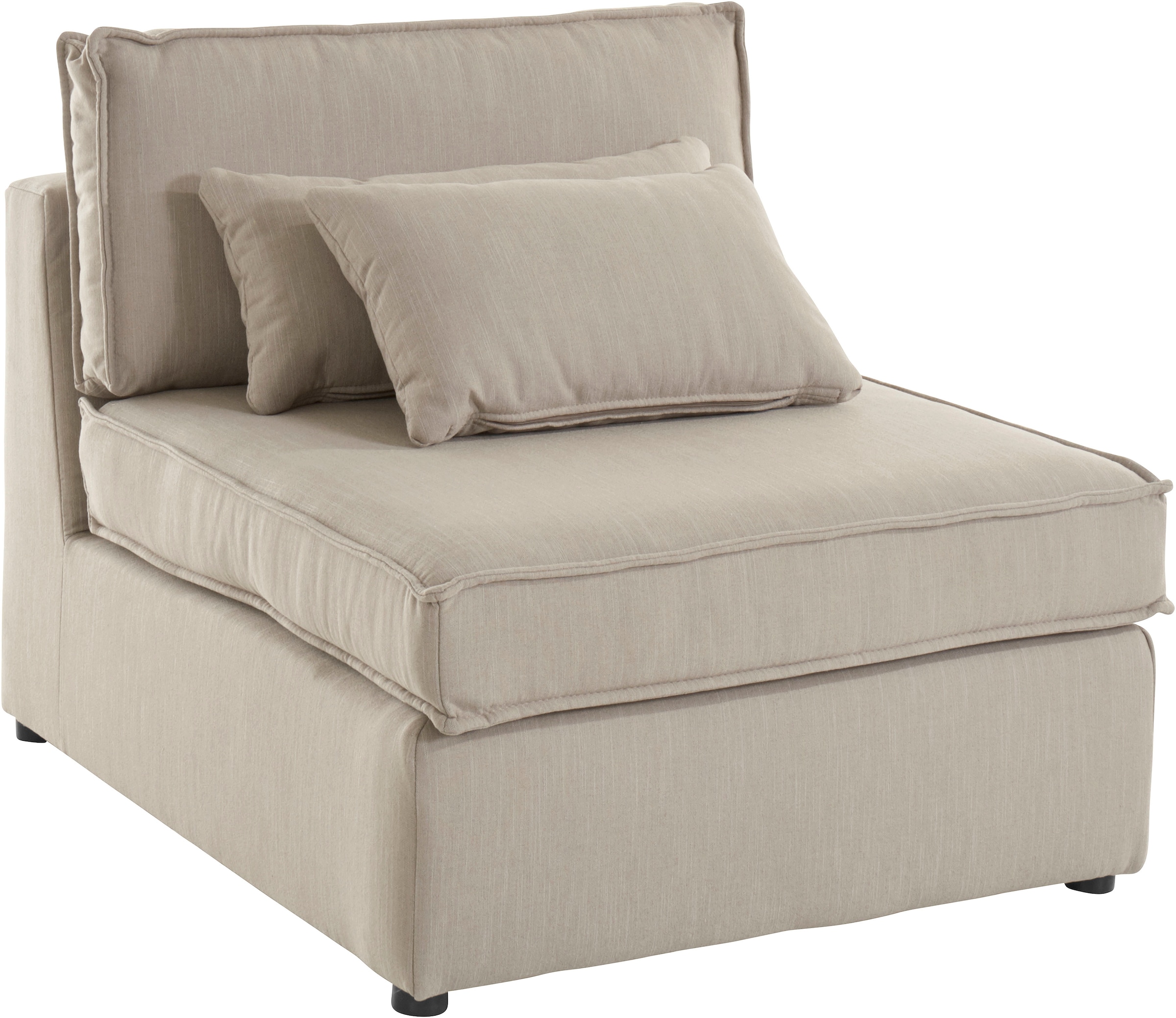 OTTO home Sofa-Mittelelement "Florid" als Teil eines Modulsofas, fester Sit günstig online kaufen