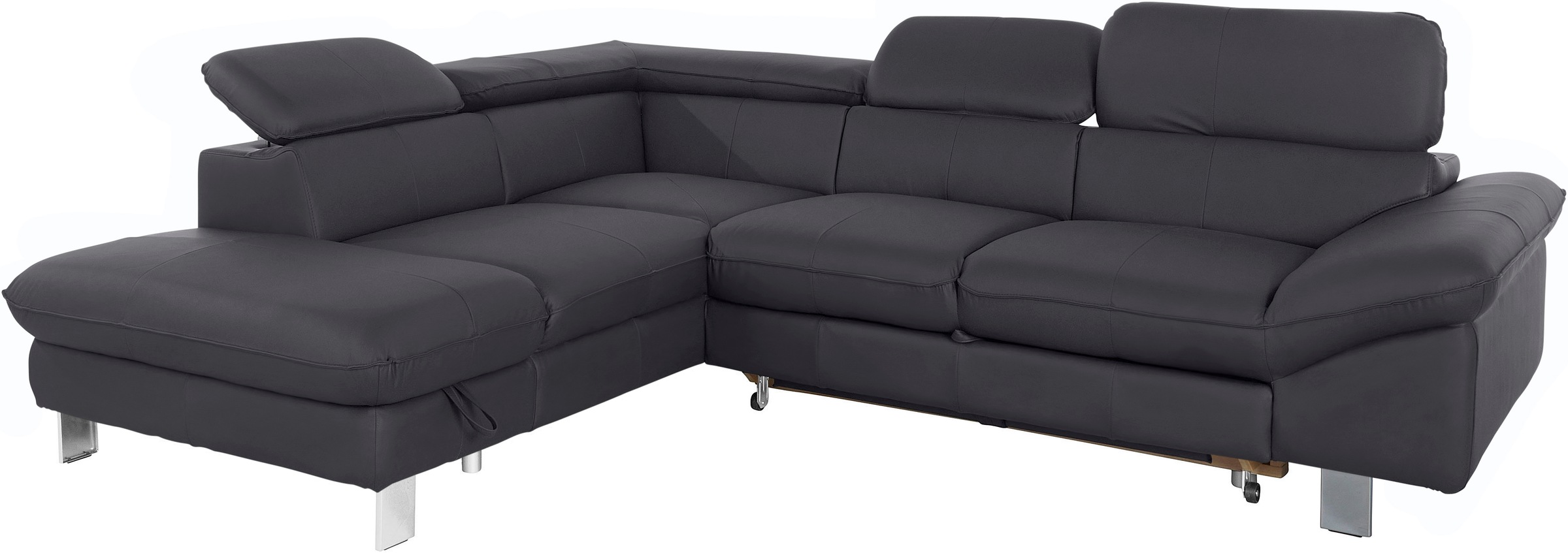 COTTA Ecksofa »Driver L-Form«, mit Kopfteilverstellung, wahlweise mit Bettfunktion & Bettkasten