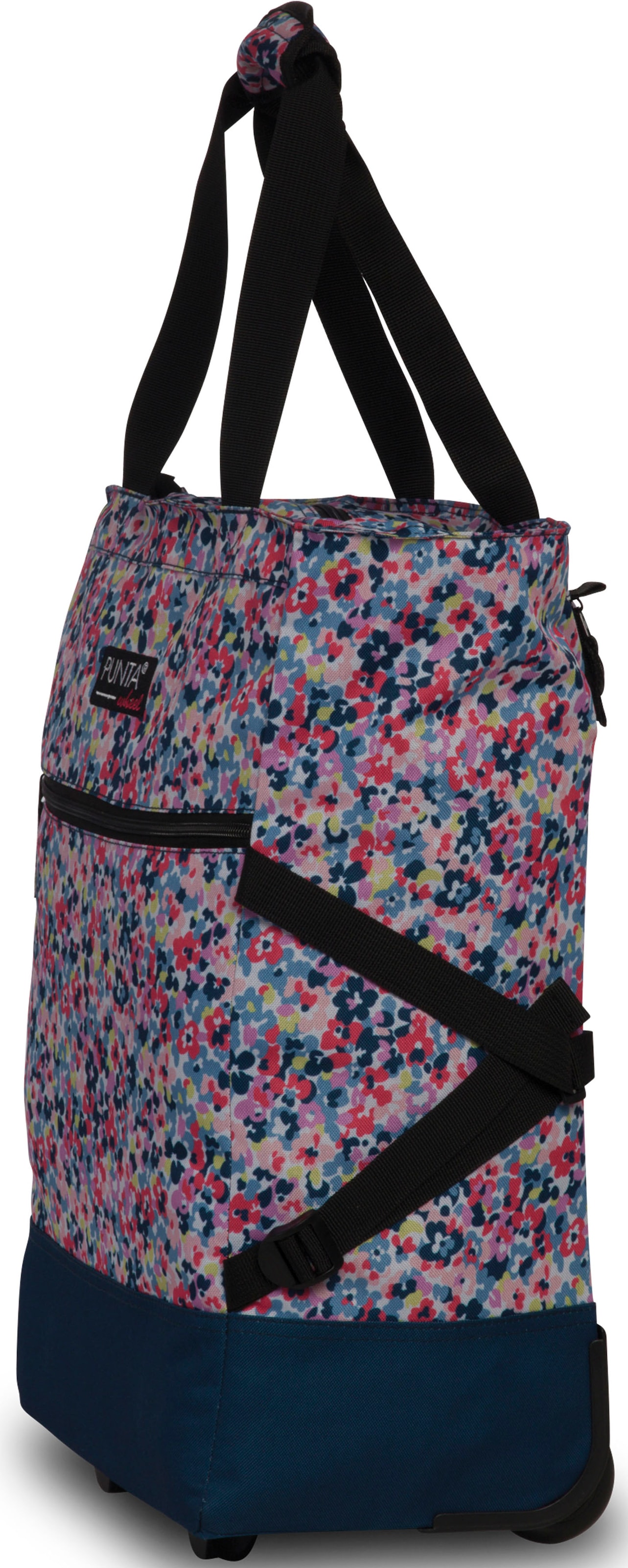 fabrizio® Einkaufstrolley »Punta-Wheel-Shopping-Roller«, (1 tlg.), edler Look mit buntem Muster