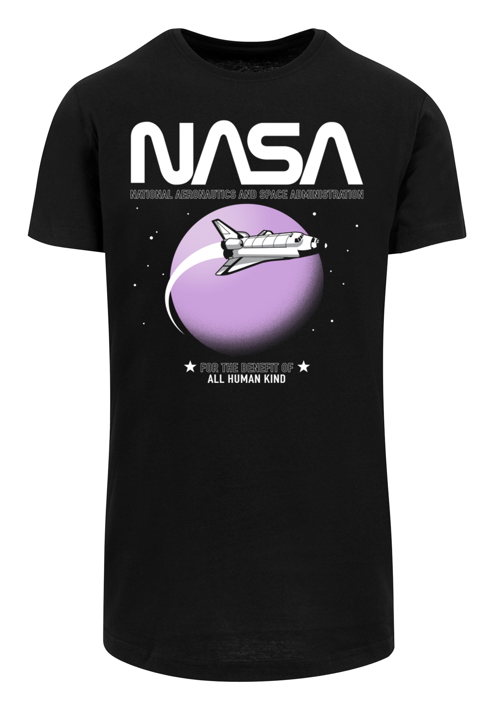 F4NT4STIC T-Shirt »NASA Shuttle Orbit'«, Print