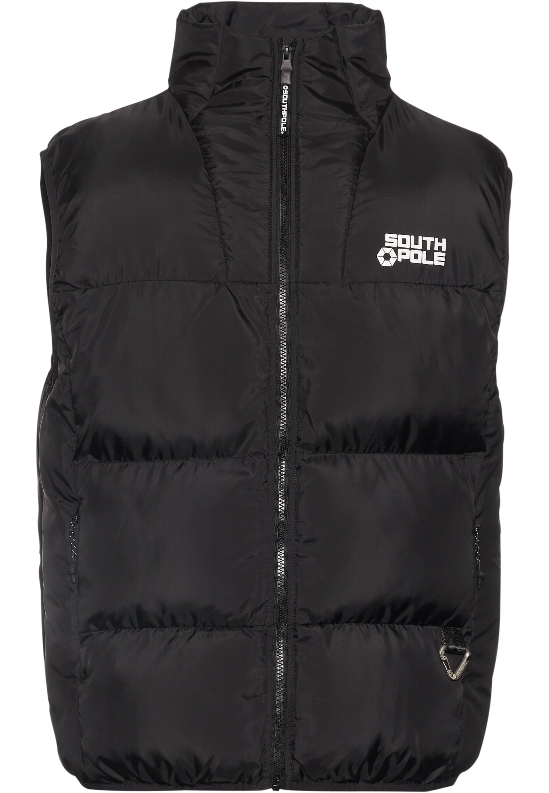 Southpole Steppweste "Southpole Herren PM233-017-1 SP Bubble Vest 1.0", (1 tlg.)