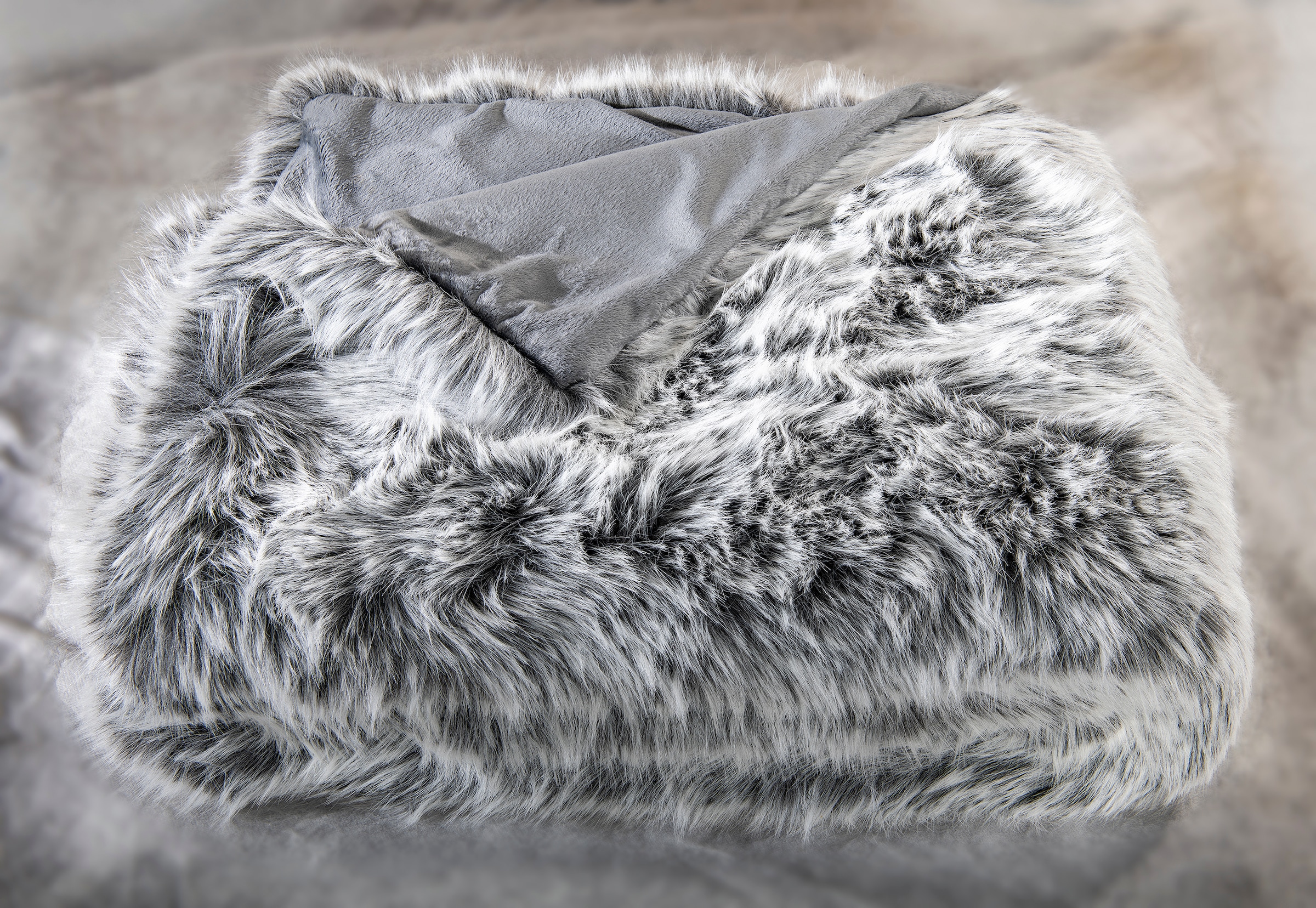 Star Home Textil Wohndecke "Silber Wolf" extrem weich günstig online kaufen