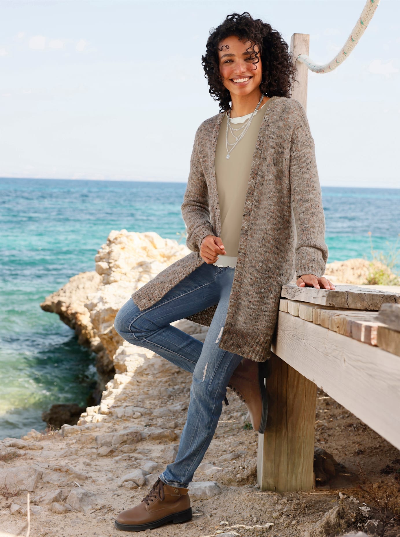heine Strickjacke