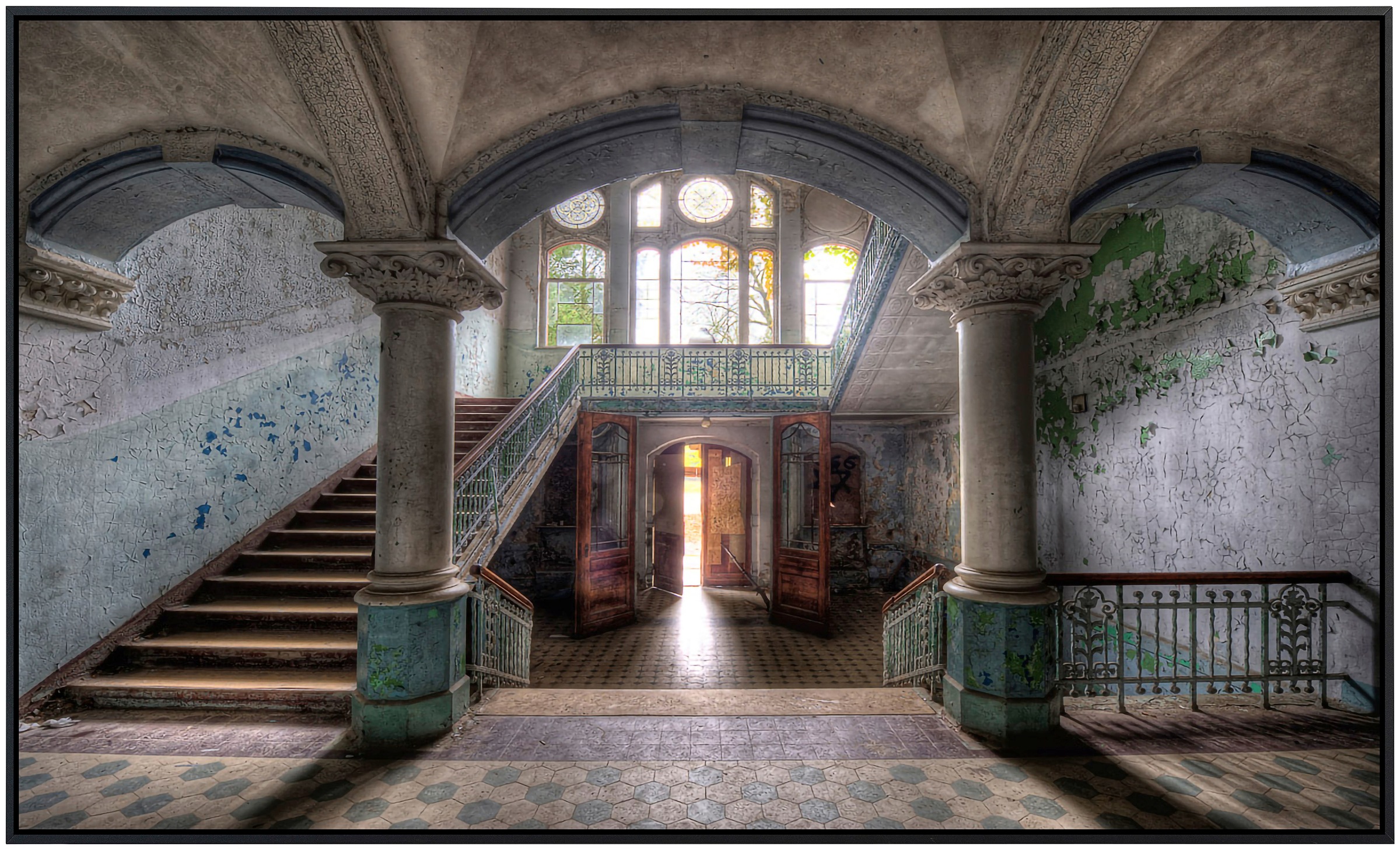 Papermoon Infrarotheizung »Lost Space Beelitz«, sehr angenehme Strahlungswärme