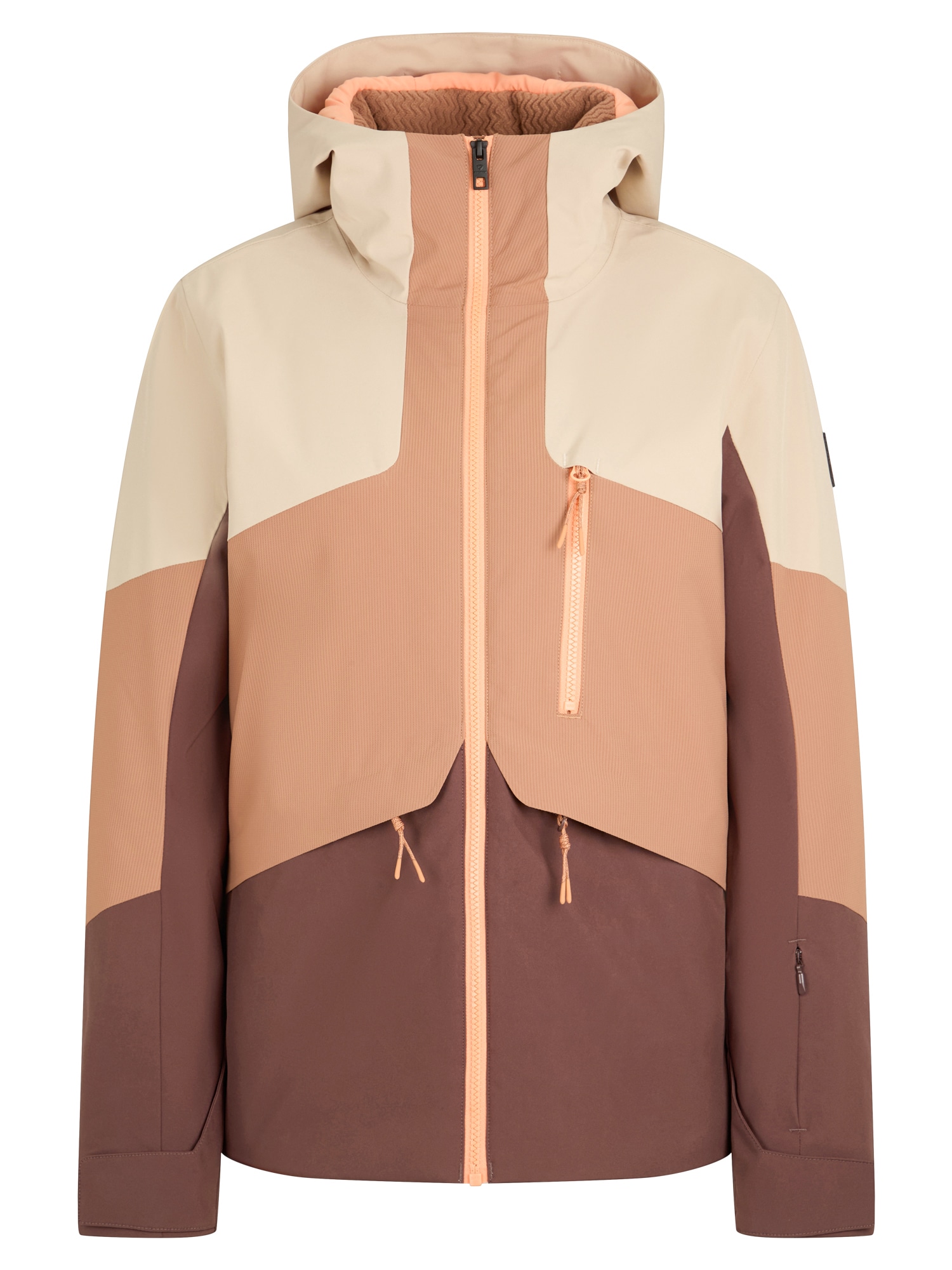 Ziener Skijacke "THILDE-Z AQUASHIELD DAMEN" wasser- und winddicht, atmungsaktiv, warm, elastisch, Kapuze