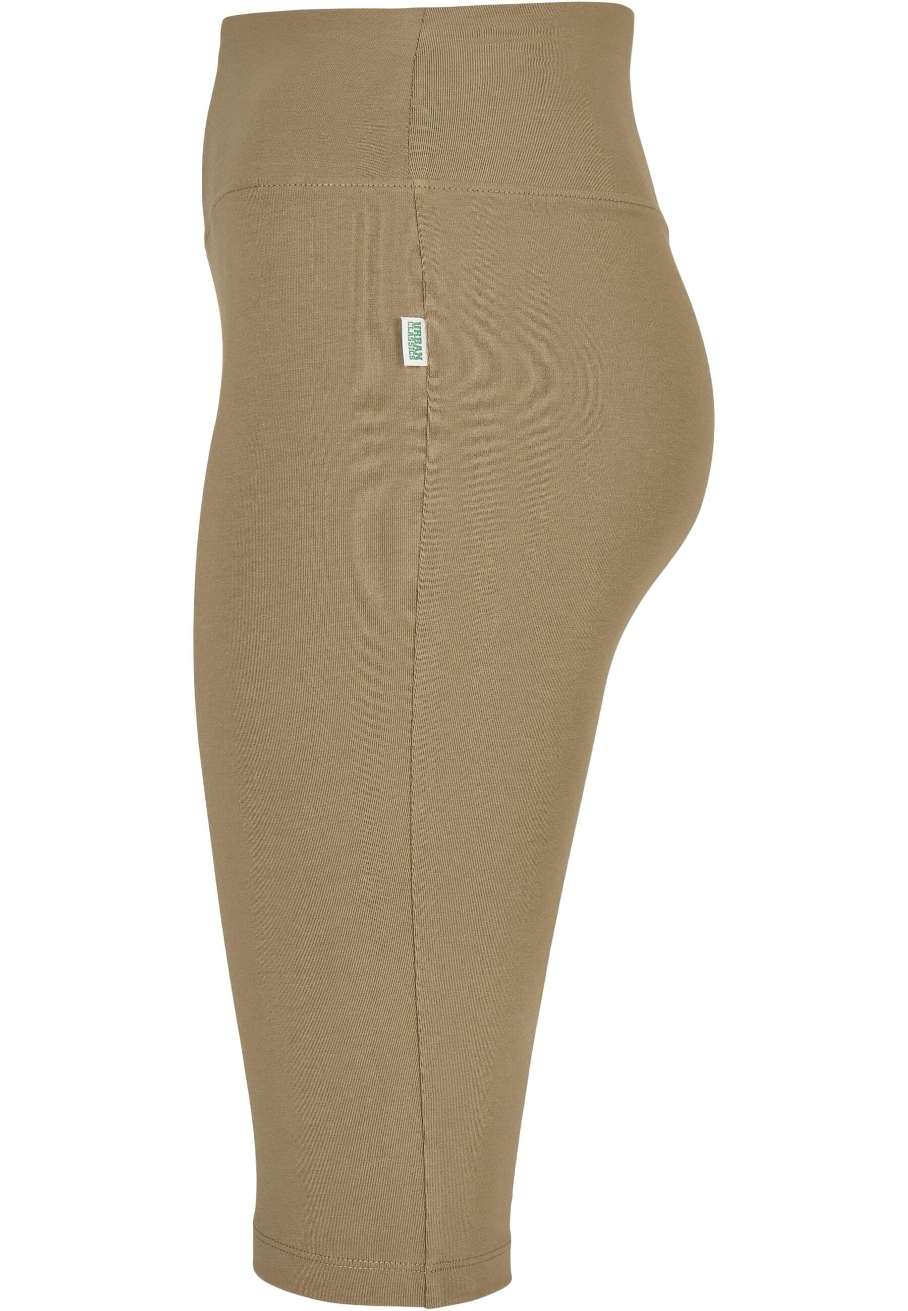 URBAN CLASSICS Radlerhose »Urban Classics Damen Ladies Organic Stretch Jersey Cycle Shorts«, (1 tlg.)