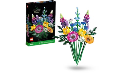 Konstruktionsspielsteine »Wildblumenstrauß (10313), LEGO® Icons«, (939 St.)