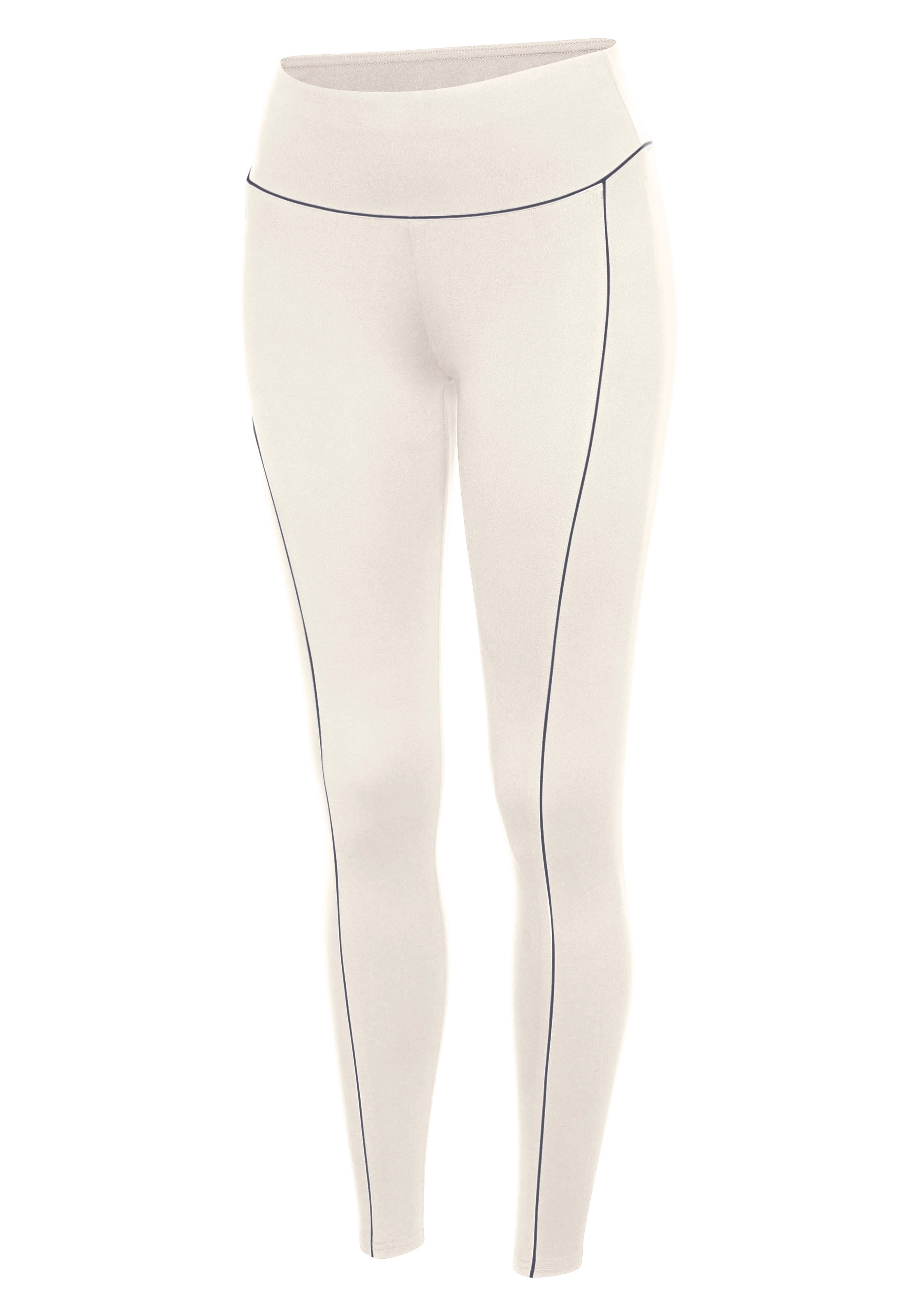 Copenhagen Studios Leggings, mit Paspeln und Logodruck