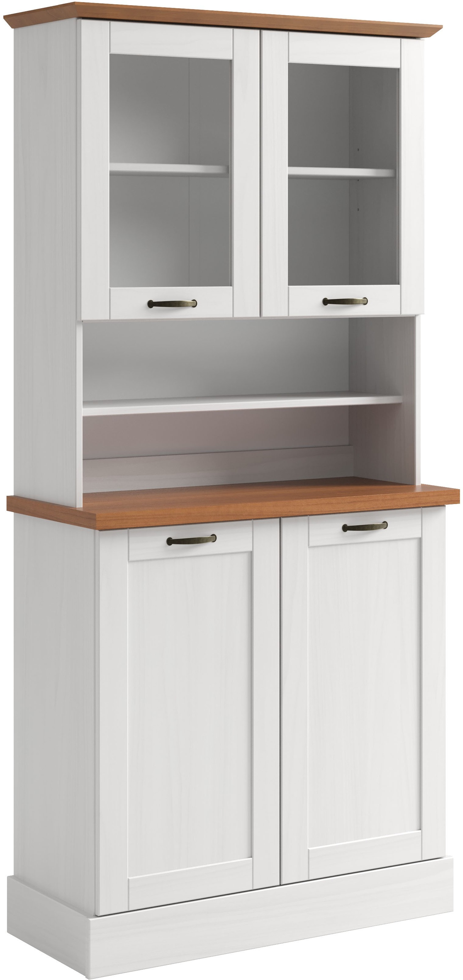 Home affaire Küchenbuffet "Teramo" Breite/Höhe 86/181 cm, mit Metallgriffen günstig online kaufen