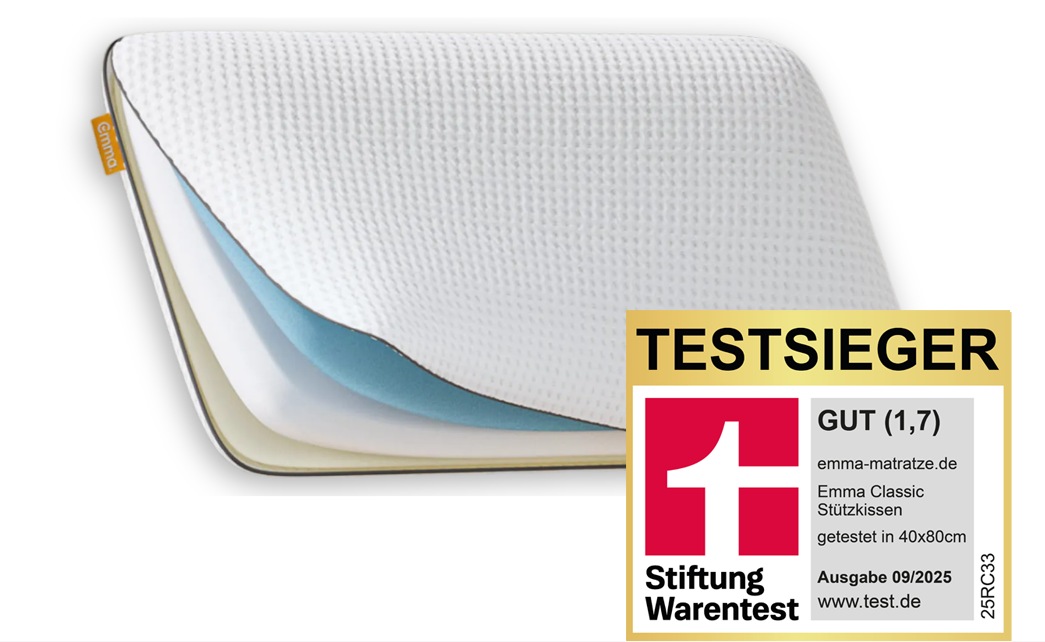 Emma Nackenstützkissen "Emma Nackenstützkissen" Füllung: HypergelschaumSoft günstig online kaufen