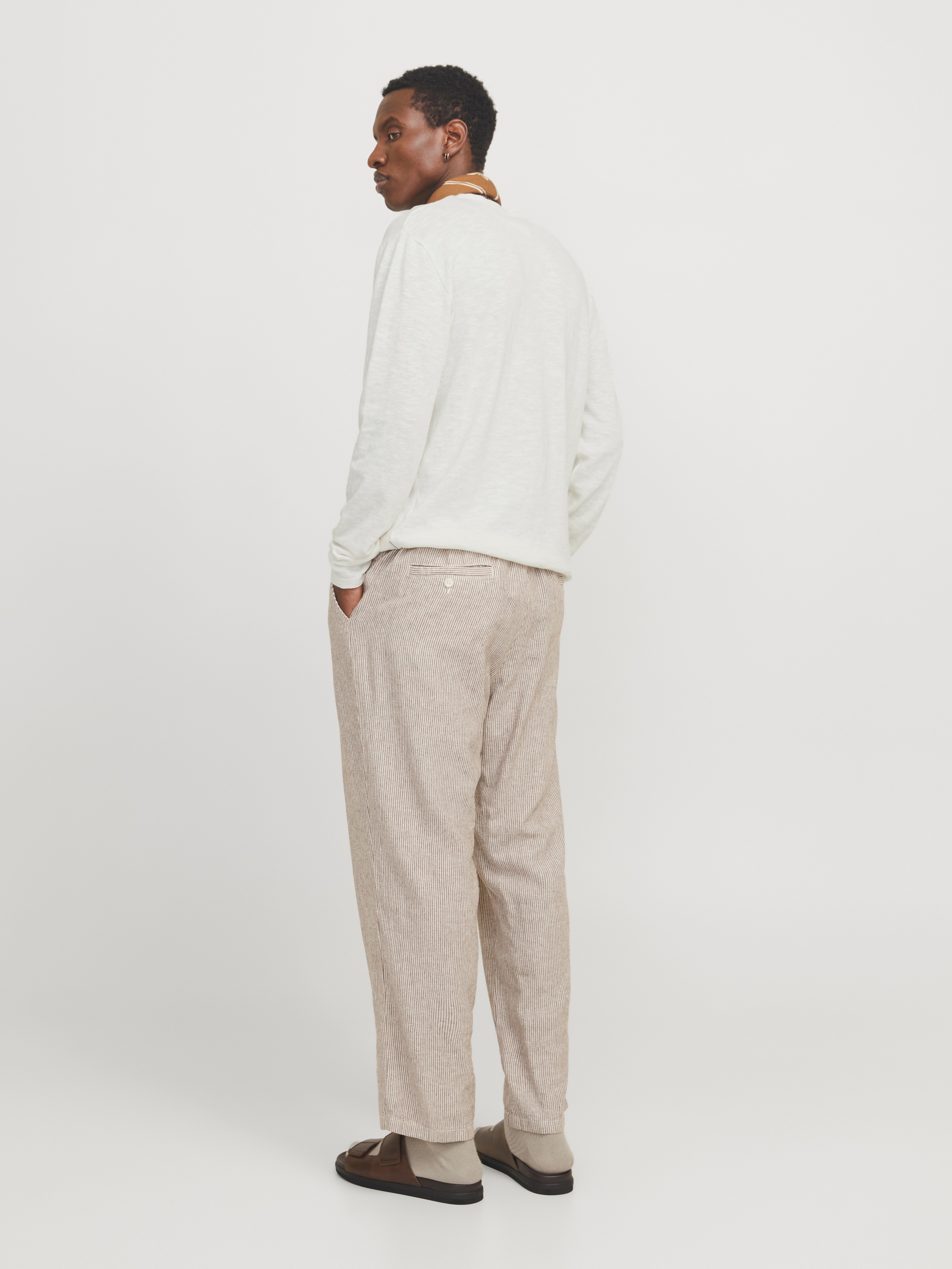 Jack & Jones Rundhalspullover »JJESUMMER KNIT CREW NECK SN«, mit Rundhalsausschnitt