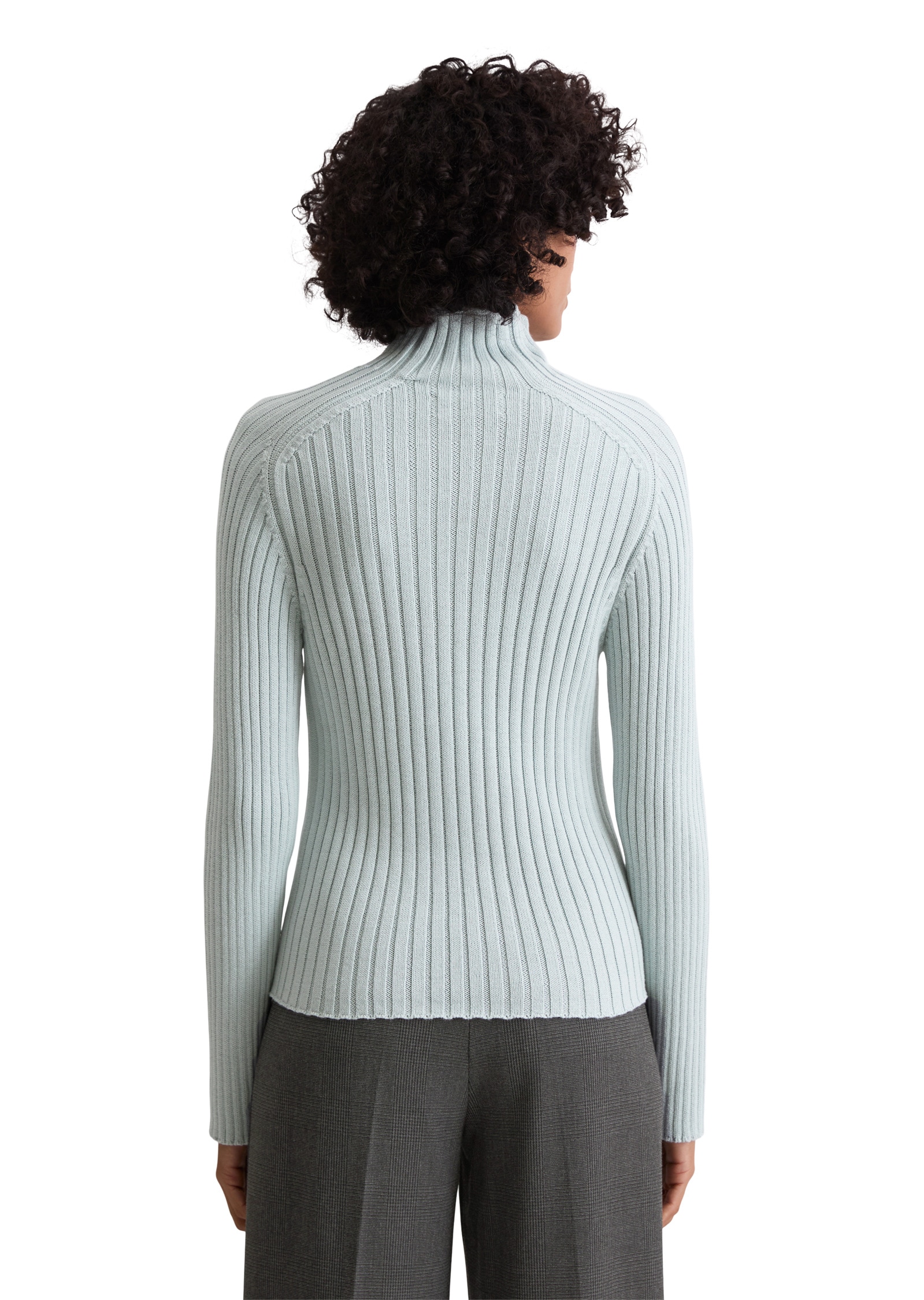 Marc O'Polo Stehkragenpullover »aus Heavy Weight Cotton«