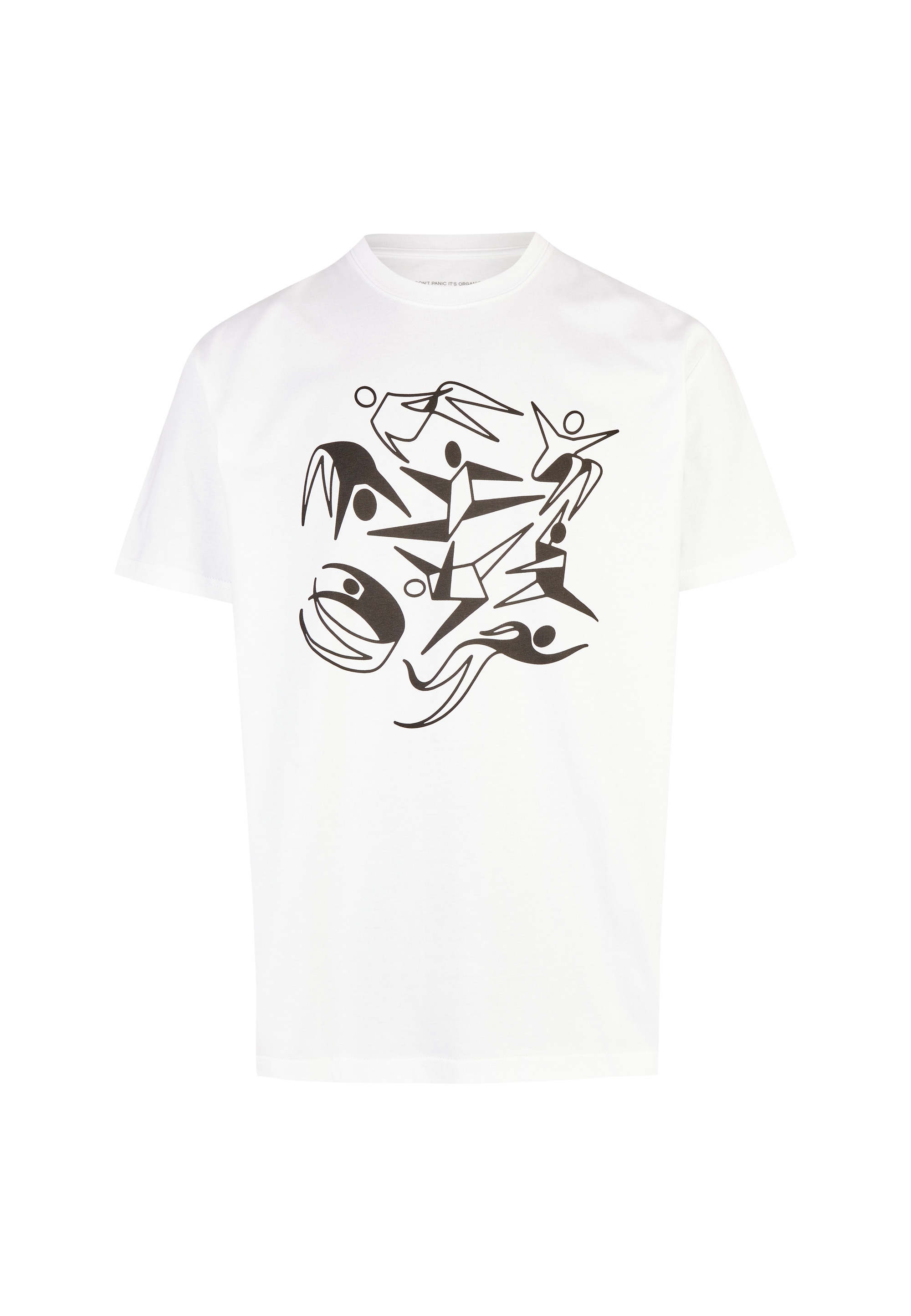 Cleptomanicx T-Shirt »Dancers«, (1 tlg.), Mit lässigem Print