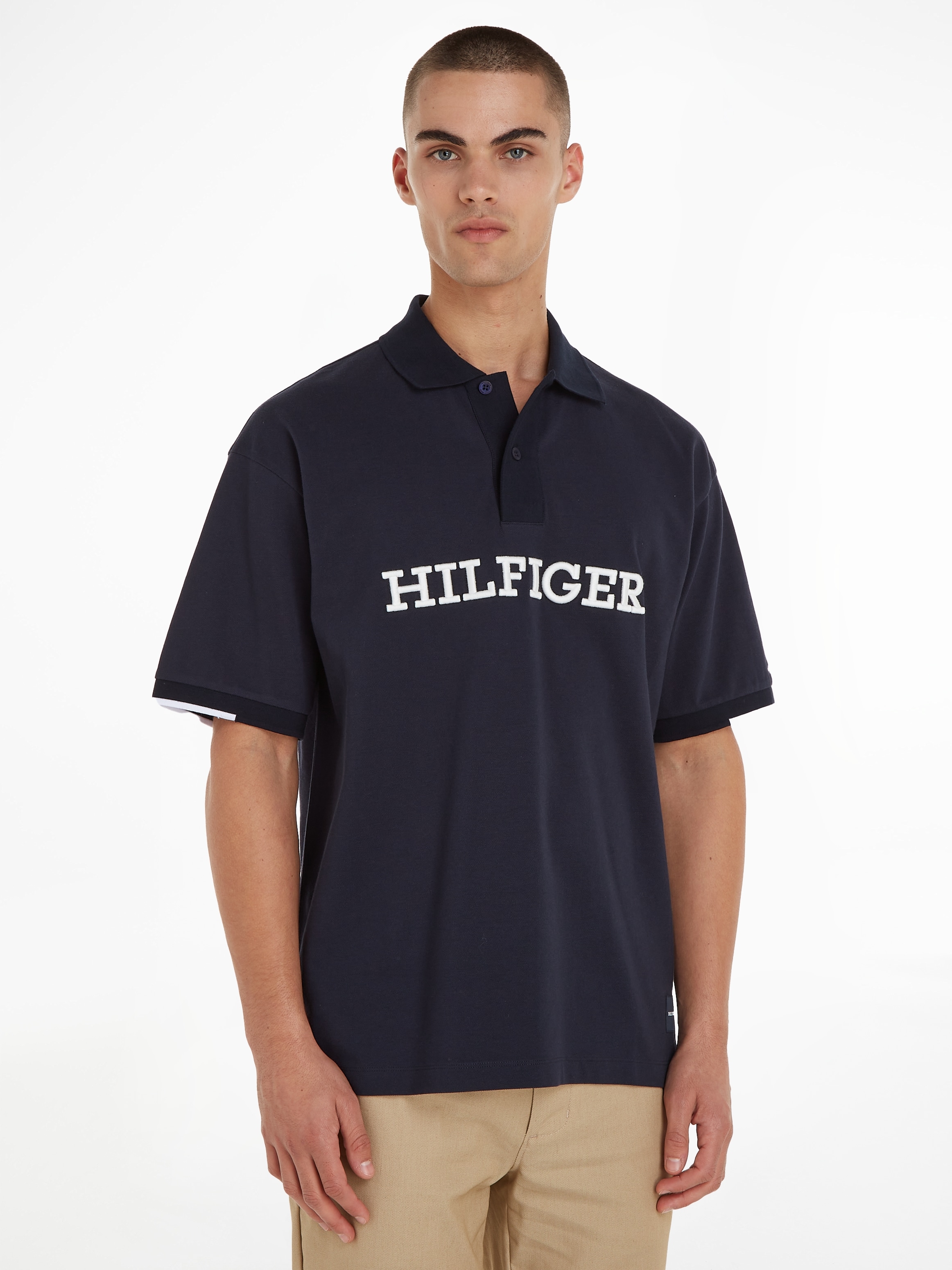 Tommy Hilfiger | SLEEVE POLO« BAUR RWB SLIM bestellen »MONOTYPE ▷ Poloshirt