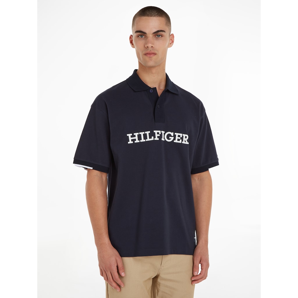 Tommy Hilfiger Poloshirt »MONOTYPE RWB SLEEVE SLIM POLO«