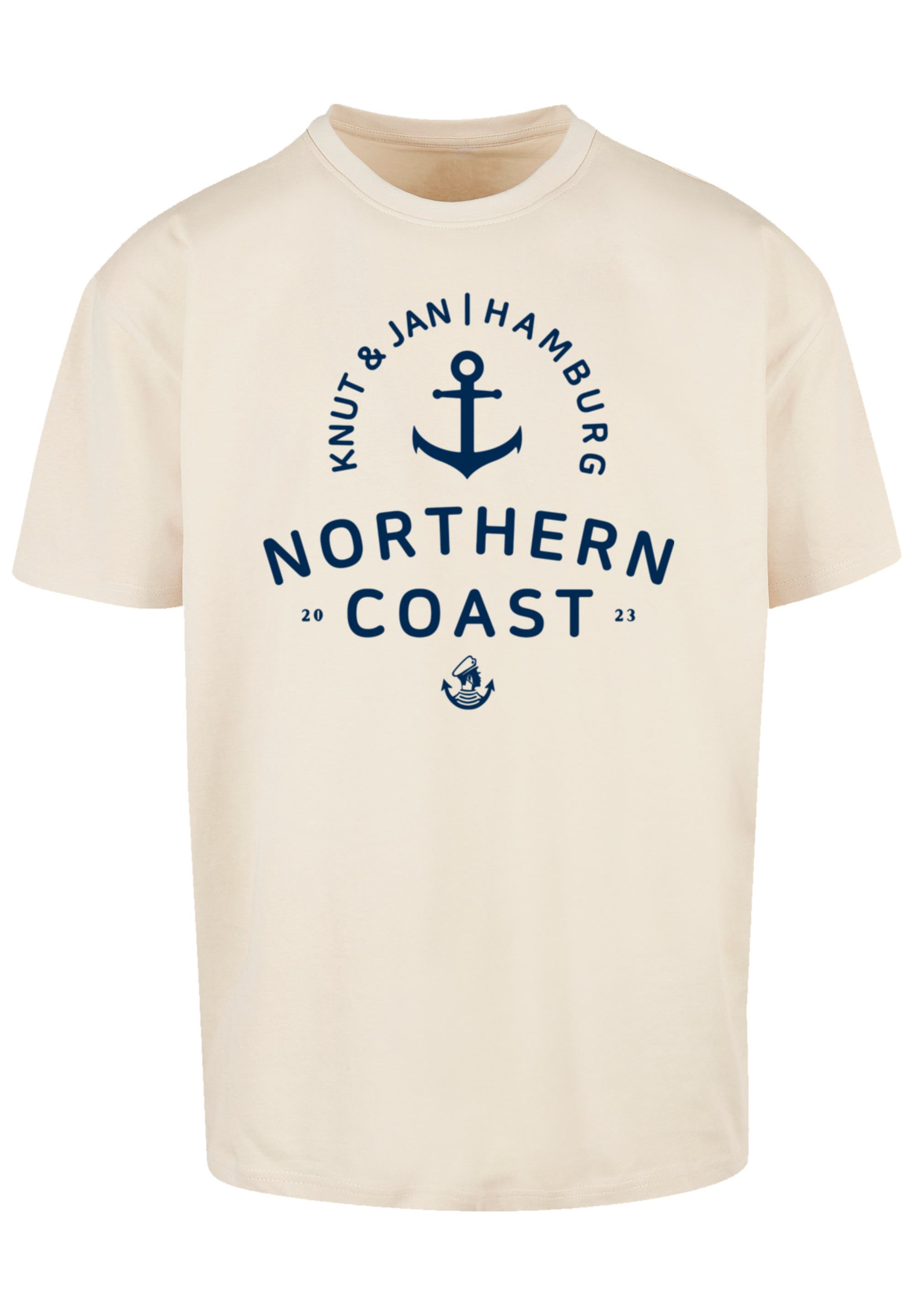 F4NT4STIC T-Shirt "Nordsee Knut & Jan Hamburg", Print günstig online kaufen