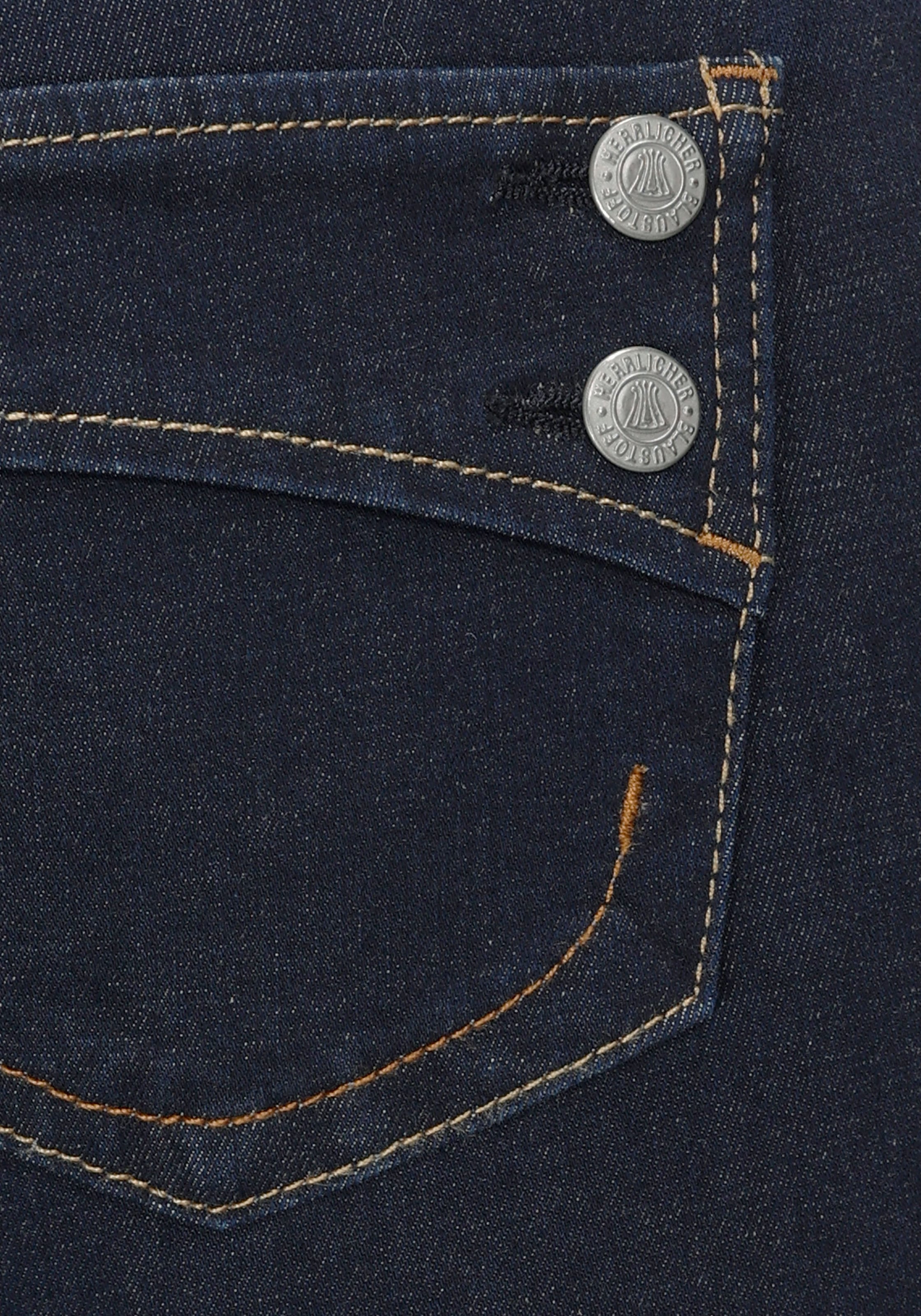 dank New Slim-fit-Jeans Herrlicher BAUR der ISKO SLIM Technology »PIPER REUSED«, | kaufen umweltfreundlich