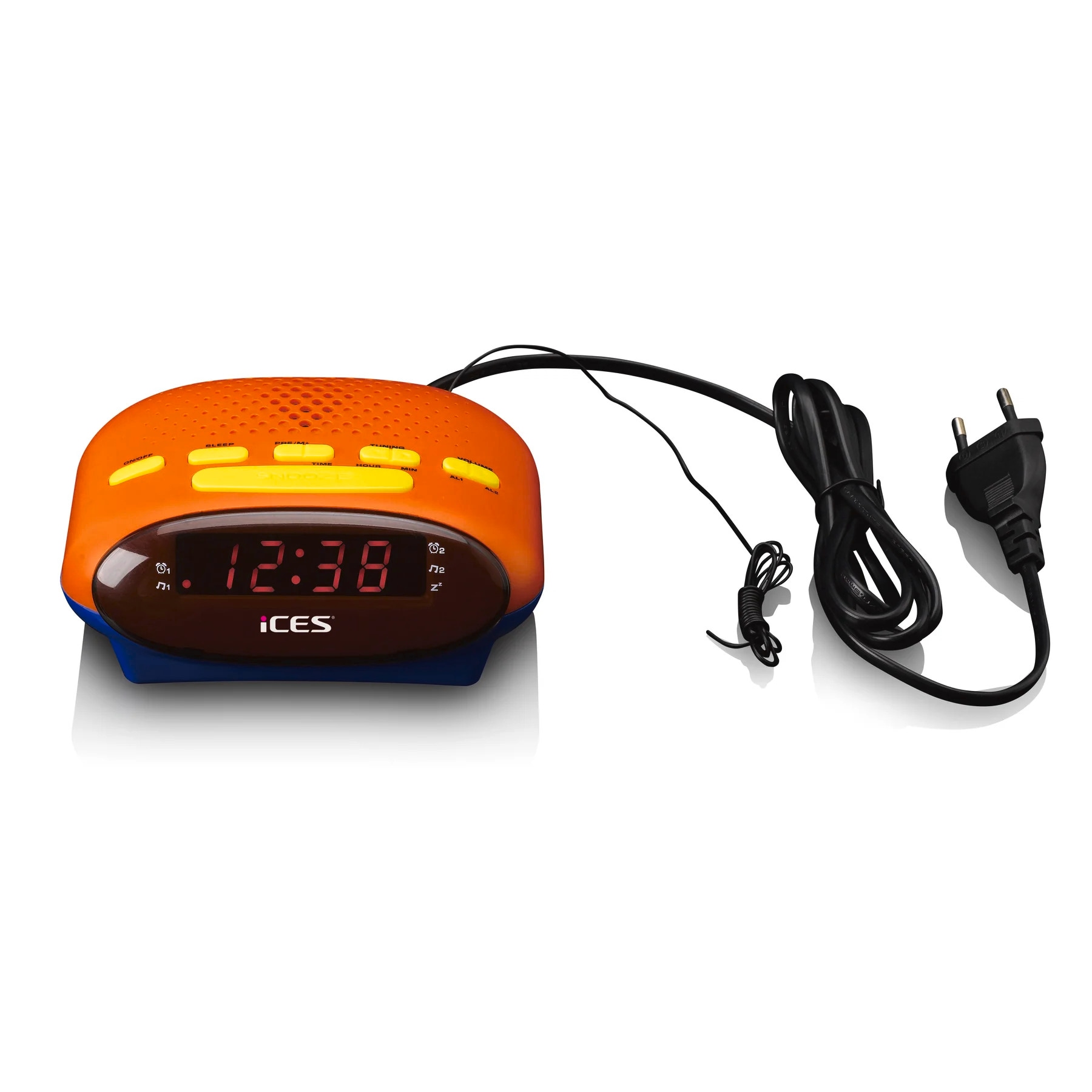 Lenco Uhrenradio »ICR-210 FM-Uhrenradio & Radiowecker Kids«, (FM-Tuner)