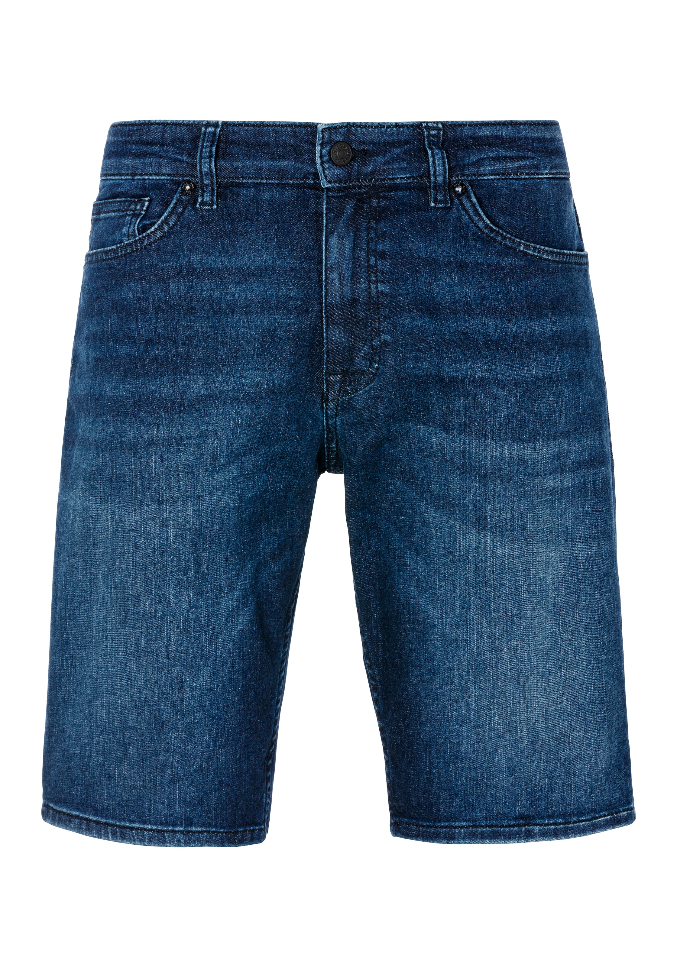BOSS ORANGE Shorts »Delaware Shorts B«, mit Lederbadge und Coinpocket