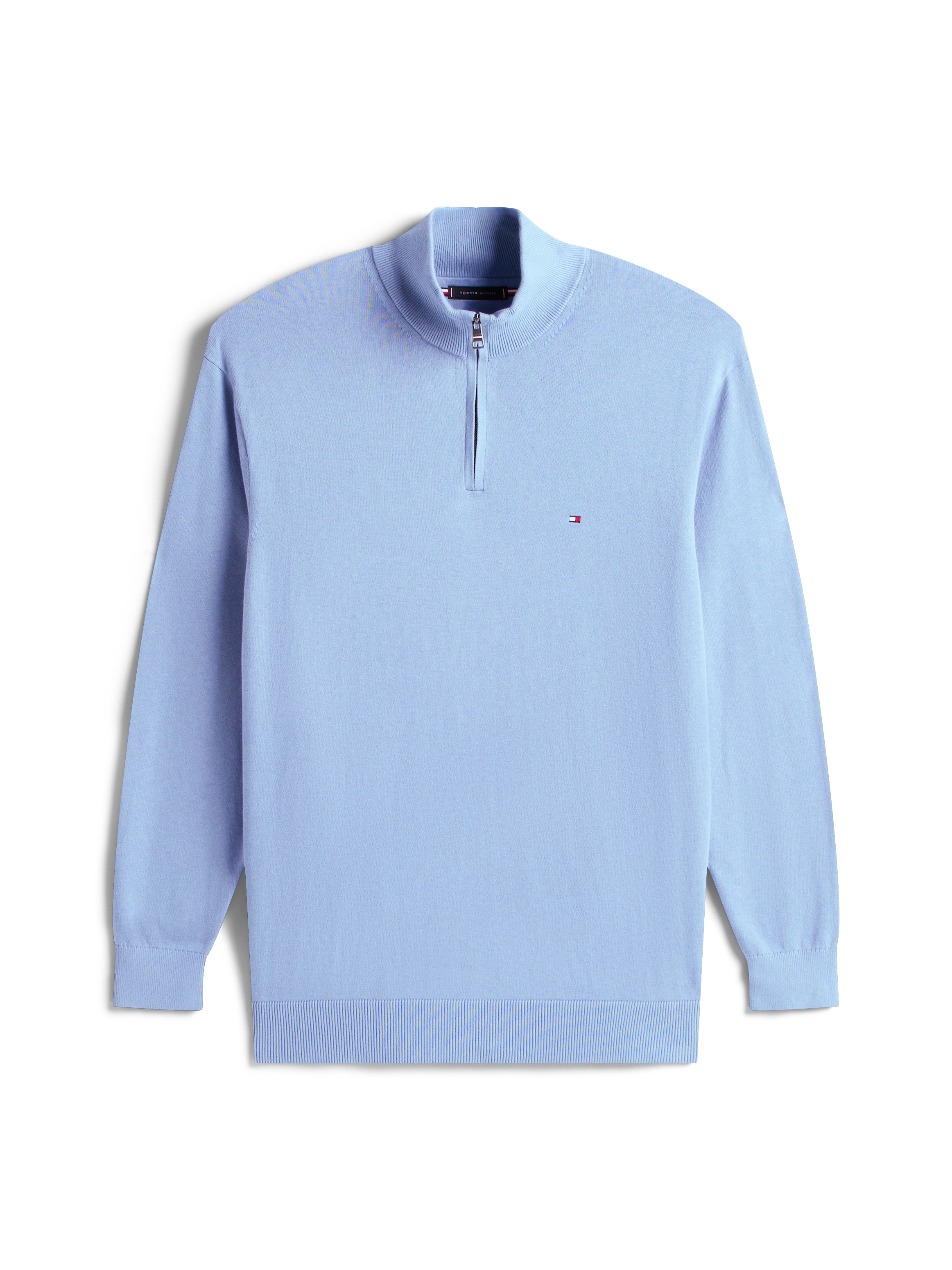 Tommy Hilfiger Big & Tall Troyer »BT-PIMA ORG CTN CASHMERE ZMOCK-B«, Große Größen