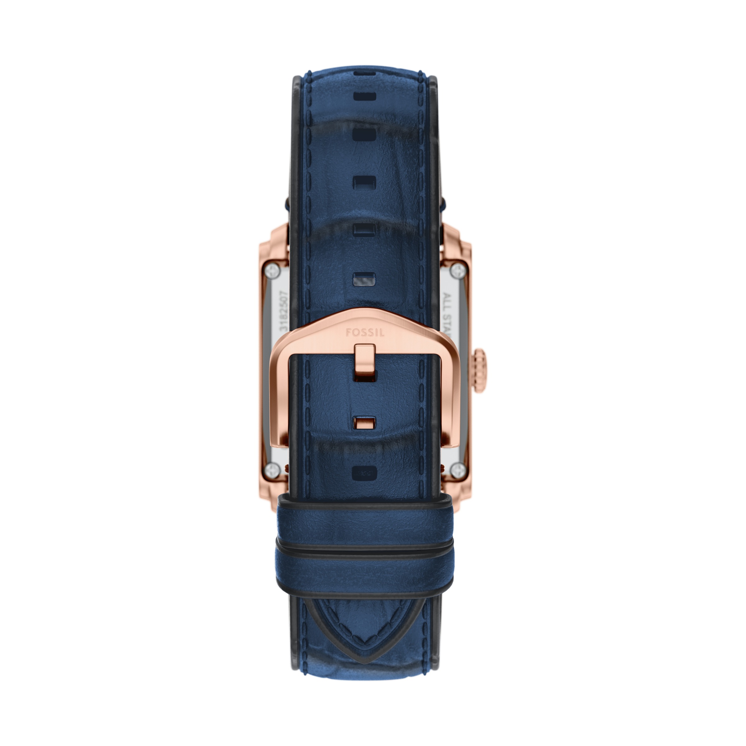 Fossil Automatikuhr »CARRAWAY« Armbanduhr, Herrenuhr, Mechanische Uhr, Lederarmband, analog