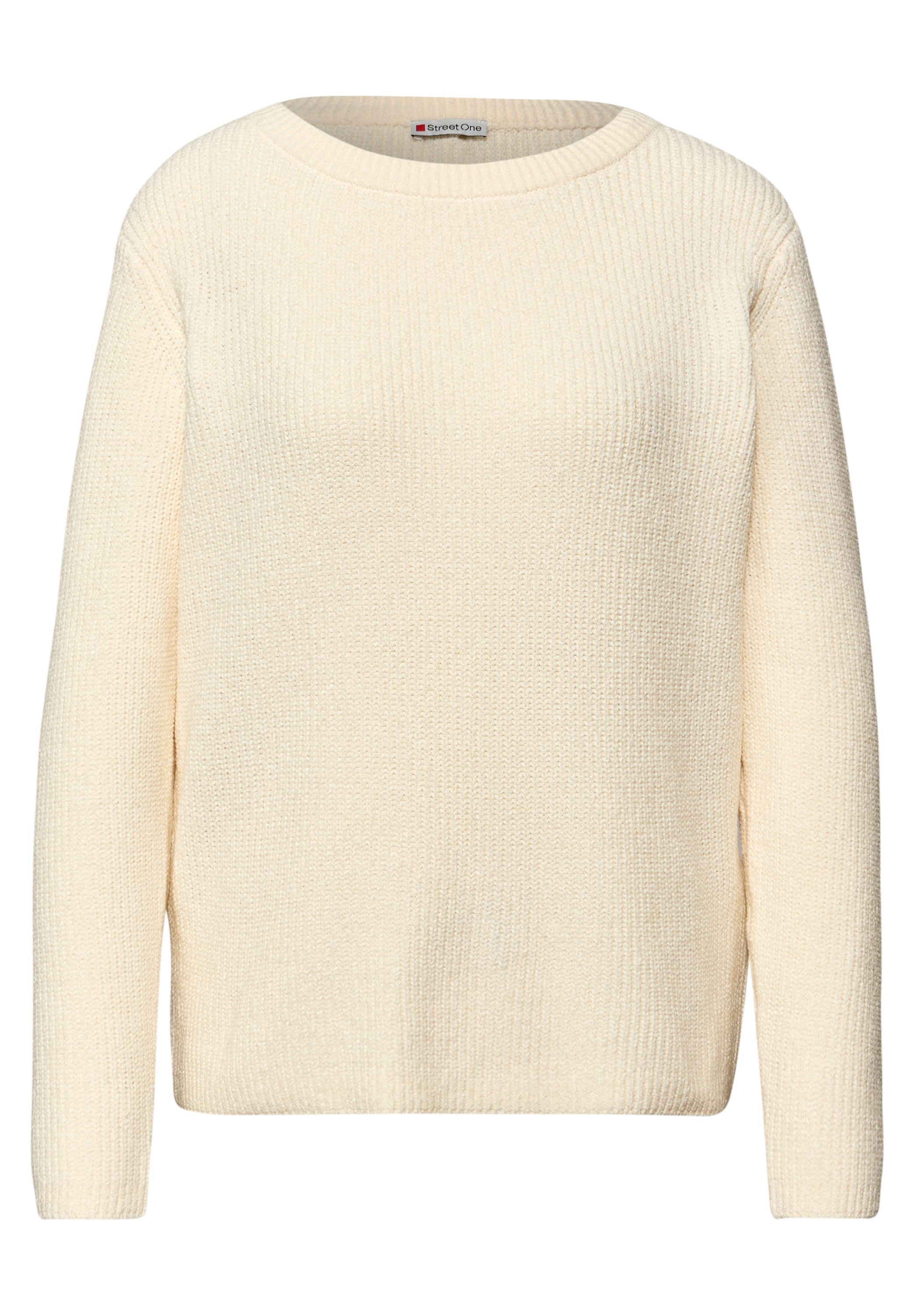 STREET ONE Strickpullover mit U-Boot-Ausschnitt