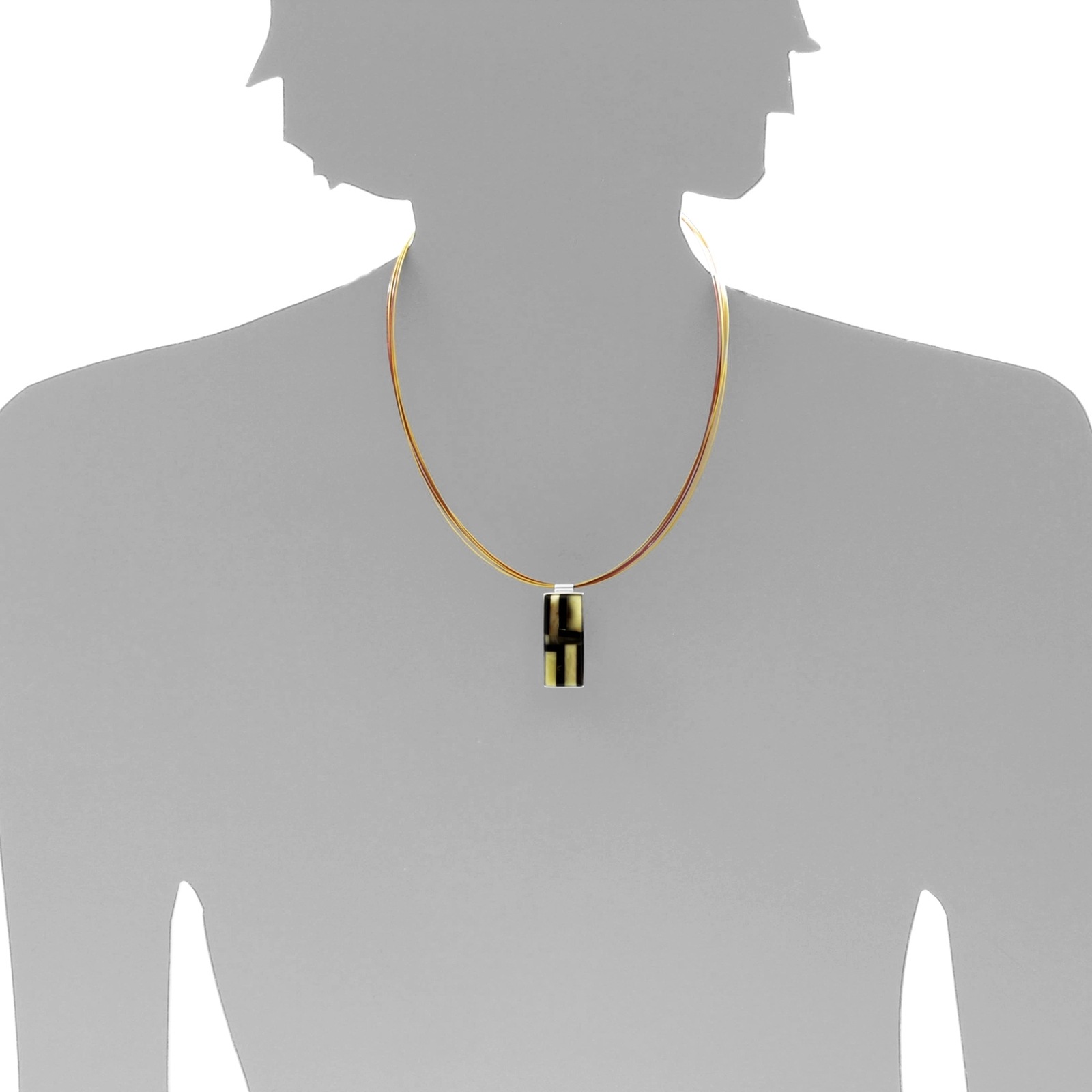 Collier OSTSEE-SCHMUCK "Ostsee-Schmuck Collier Quella Collier Quella", silber, Halsketten, Damen, 45cm, Silber 925 (Sterlingsilber), L: 45, Collier 5