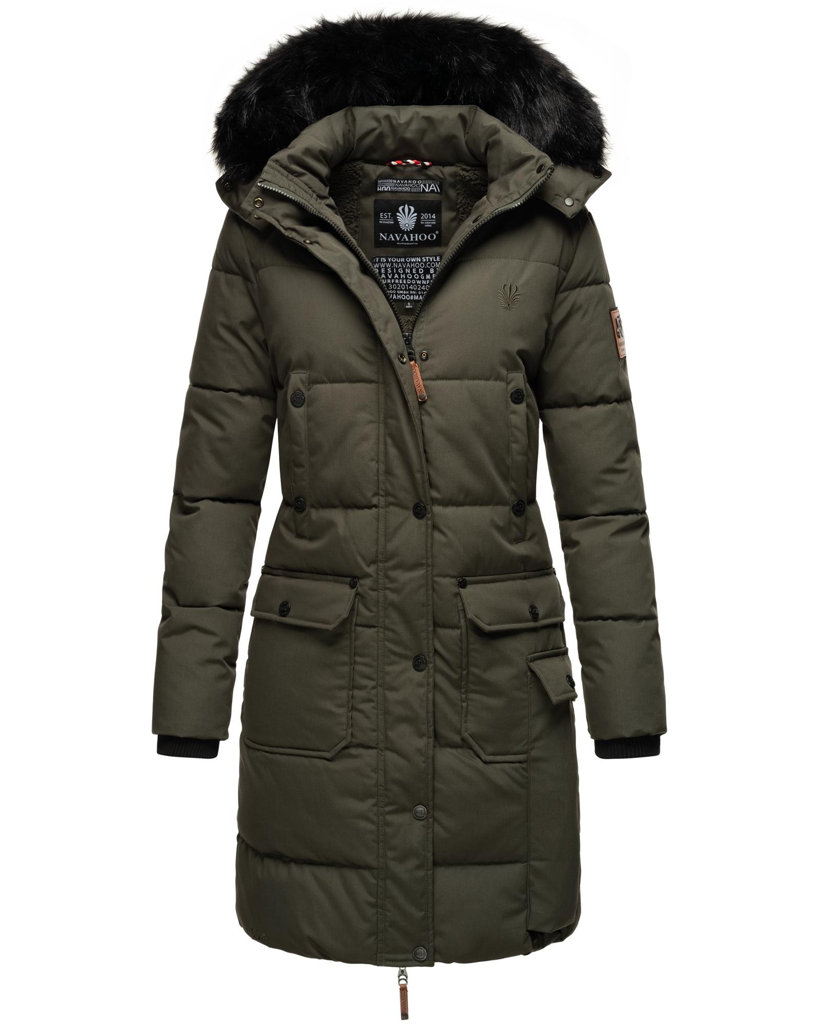 Navahoo Wintermantel "Cosimaa", Warmer Damen Parka inkl. Einkaufstasche und günstig online kaufen