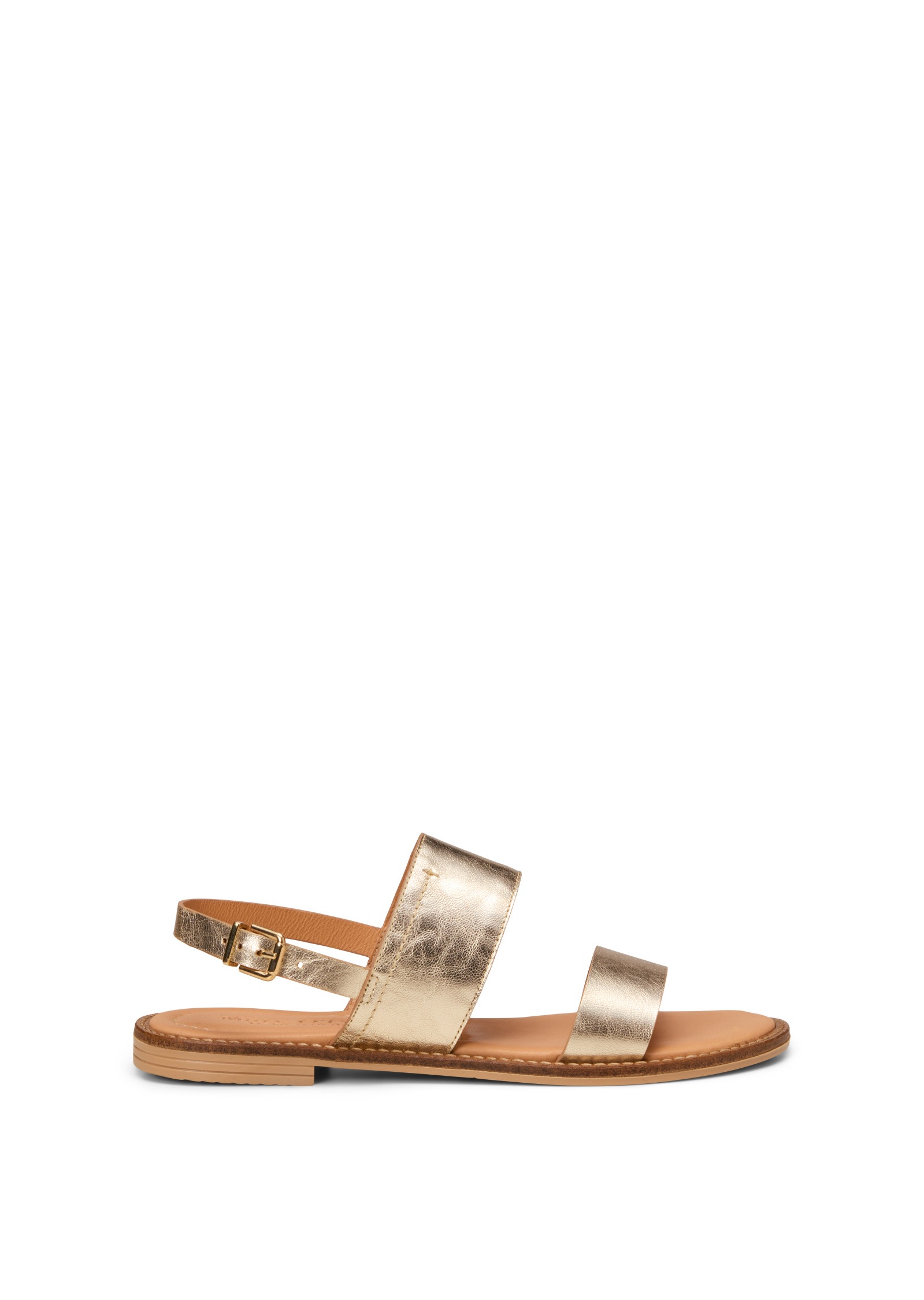 Marc OPolo Sandale "aus Ziegenleder mit Glanz-Effekt" günstig online kaufen