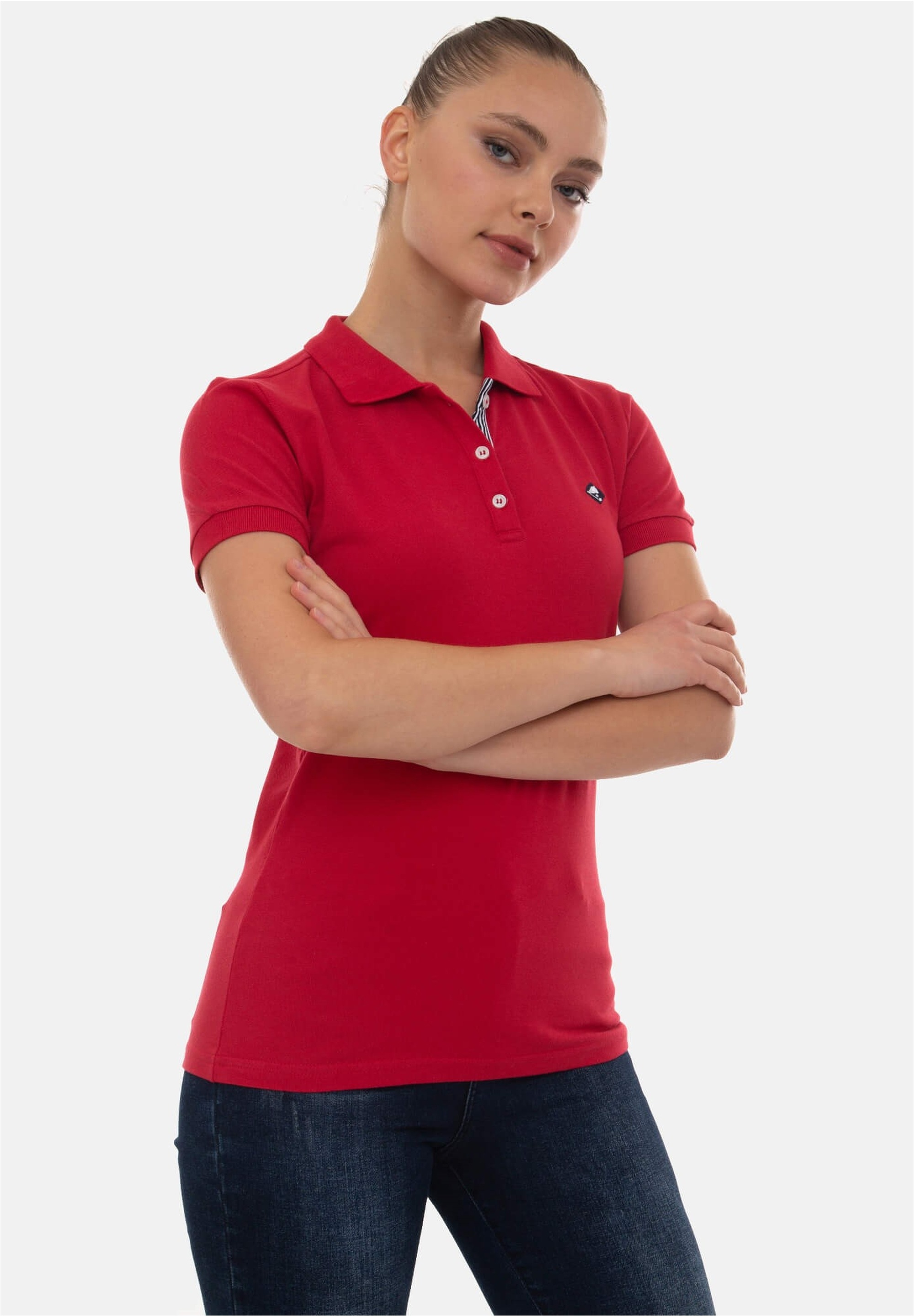 SIR RAYMOND TAILOR Poloshirt »Angie«, (1 tlg.), in klassischem Design