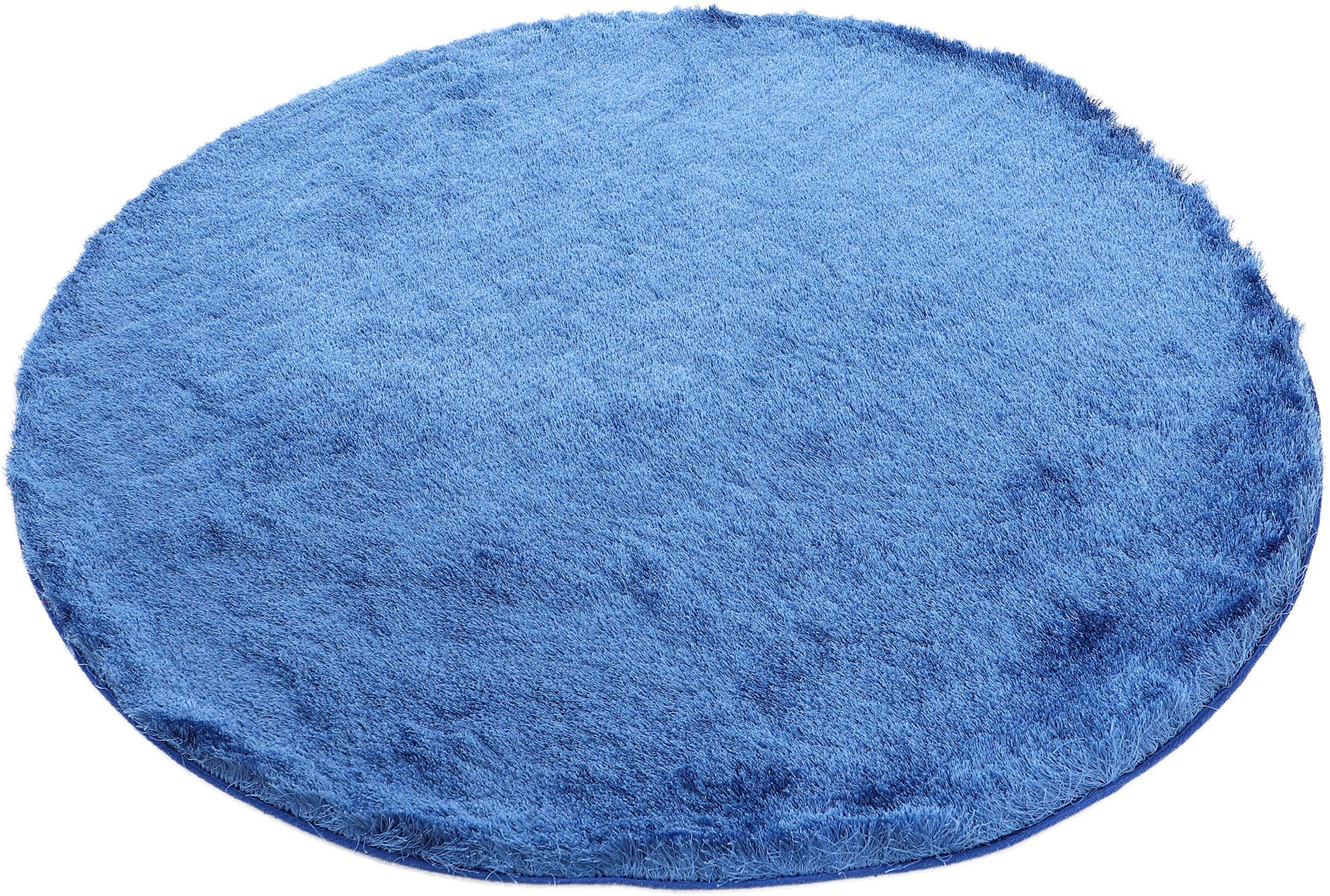 carpetfine Hochflor-Teppich »Breeze«, rund, 45 mm Höhe, besonders weich mit leichtem Glanz Garn, Wohnzimmer