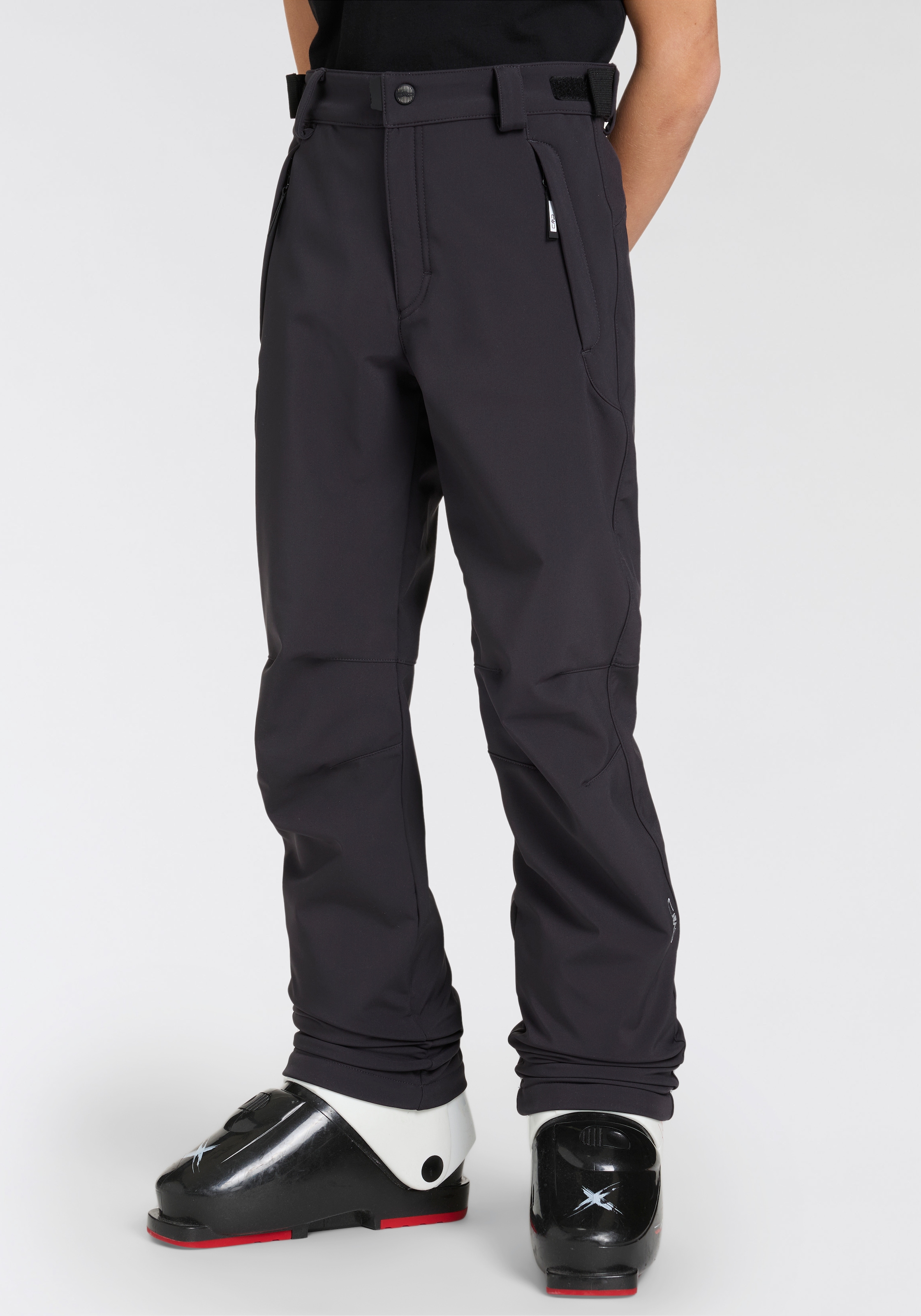 CMP Softshellhose "KID LONG PANT für Kinder", Atmungsaktiv & Winddicht & Wasserabweisend