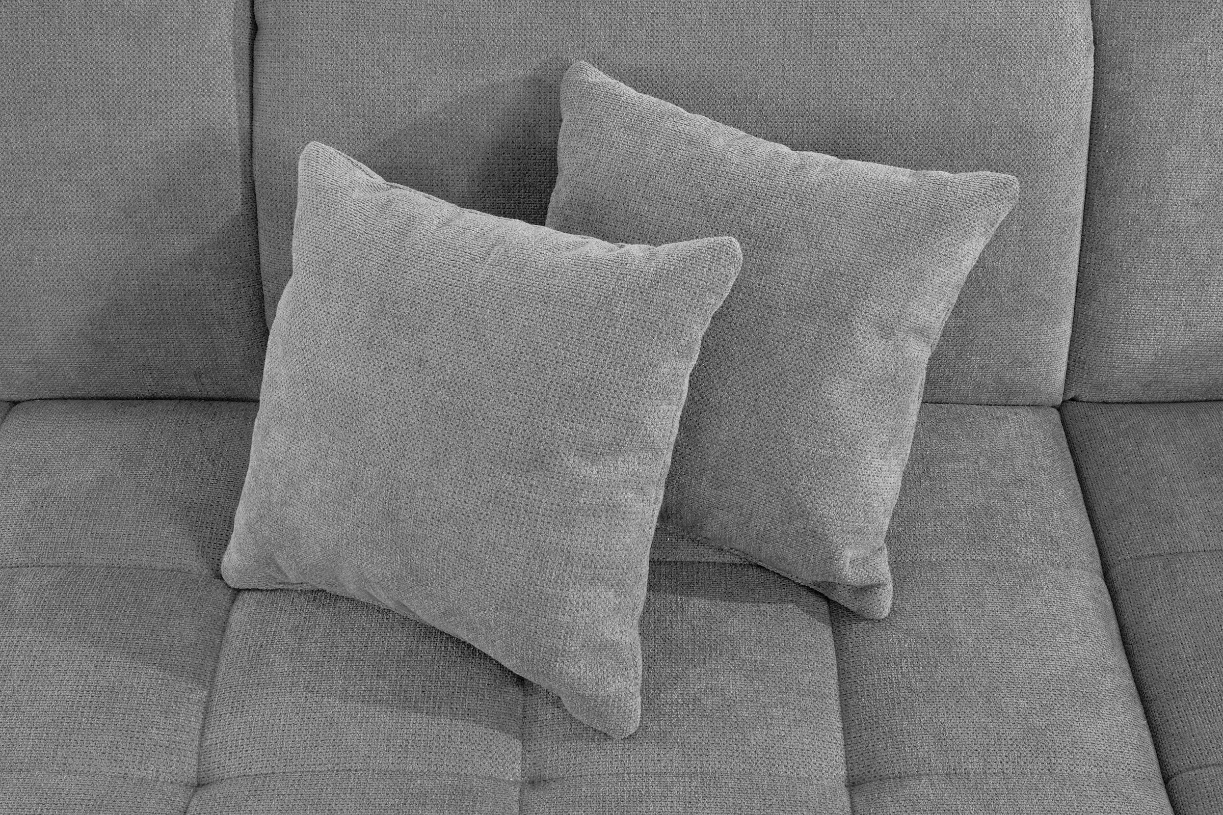 DOMO collection Ecksofa »Franzi, zeitlos und elegant, moderne Sitzheftung, L-Form«, wahlweise mit Kopfteilverstellung (dann Breite: 275 cm)