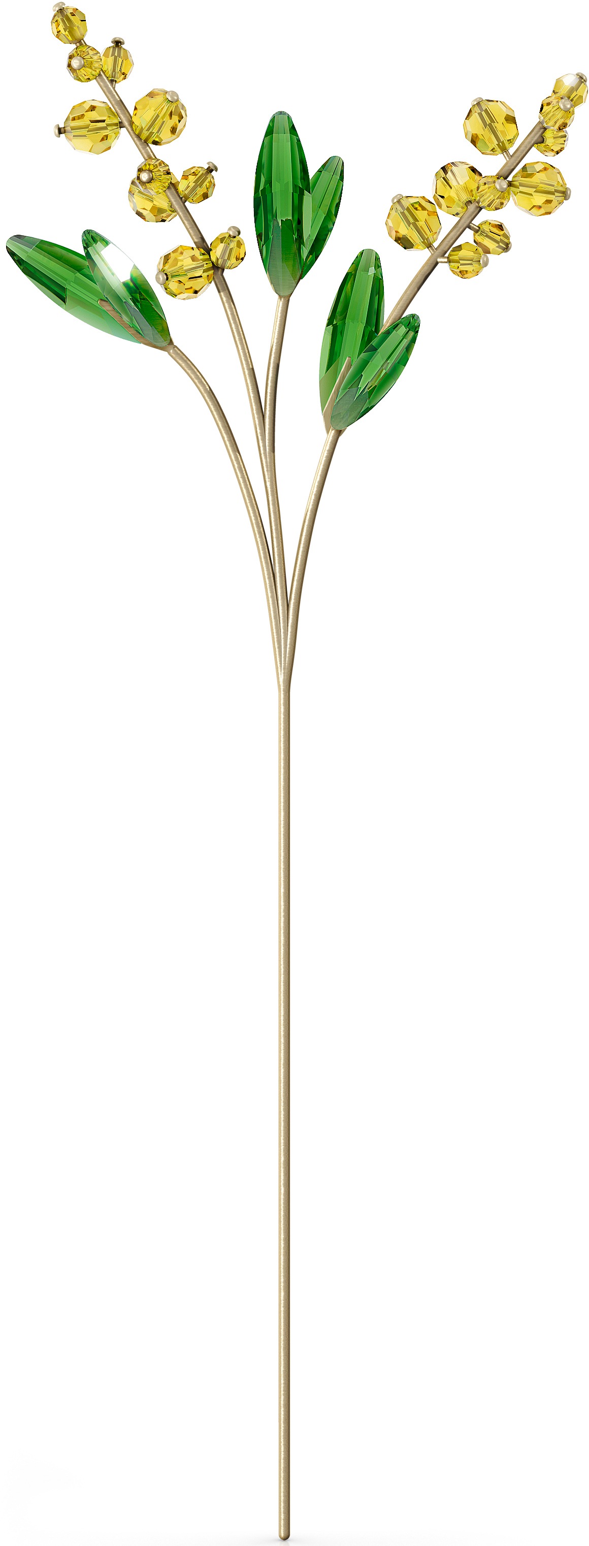 Swarovski Dekoobjekt »Kristallfigur Blume Garden Tales Mimose, 5619230«,  Swarovski® Kristall | BAUR