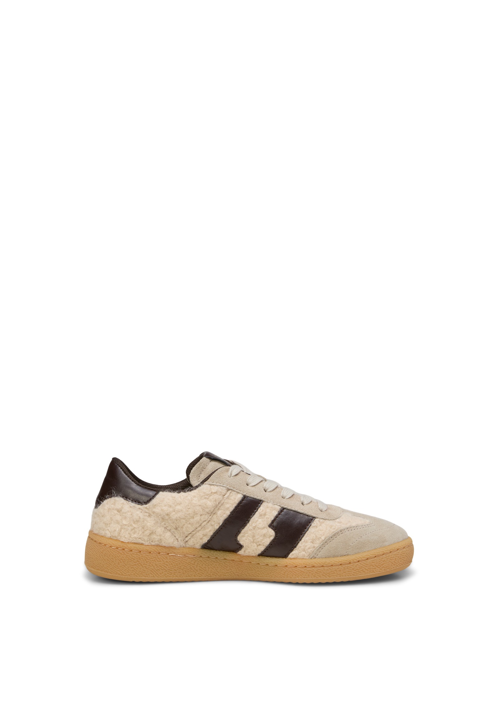 Marc O'Polo Sneaker »aus Leder und Teddyfell«